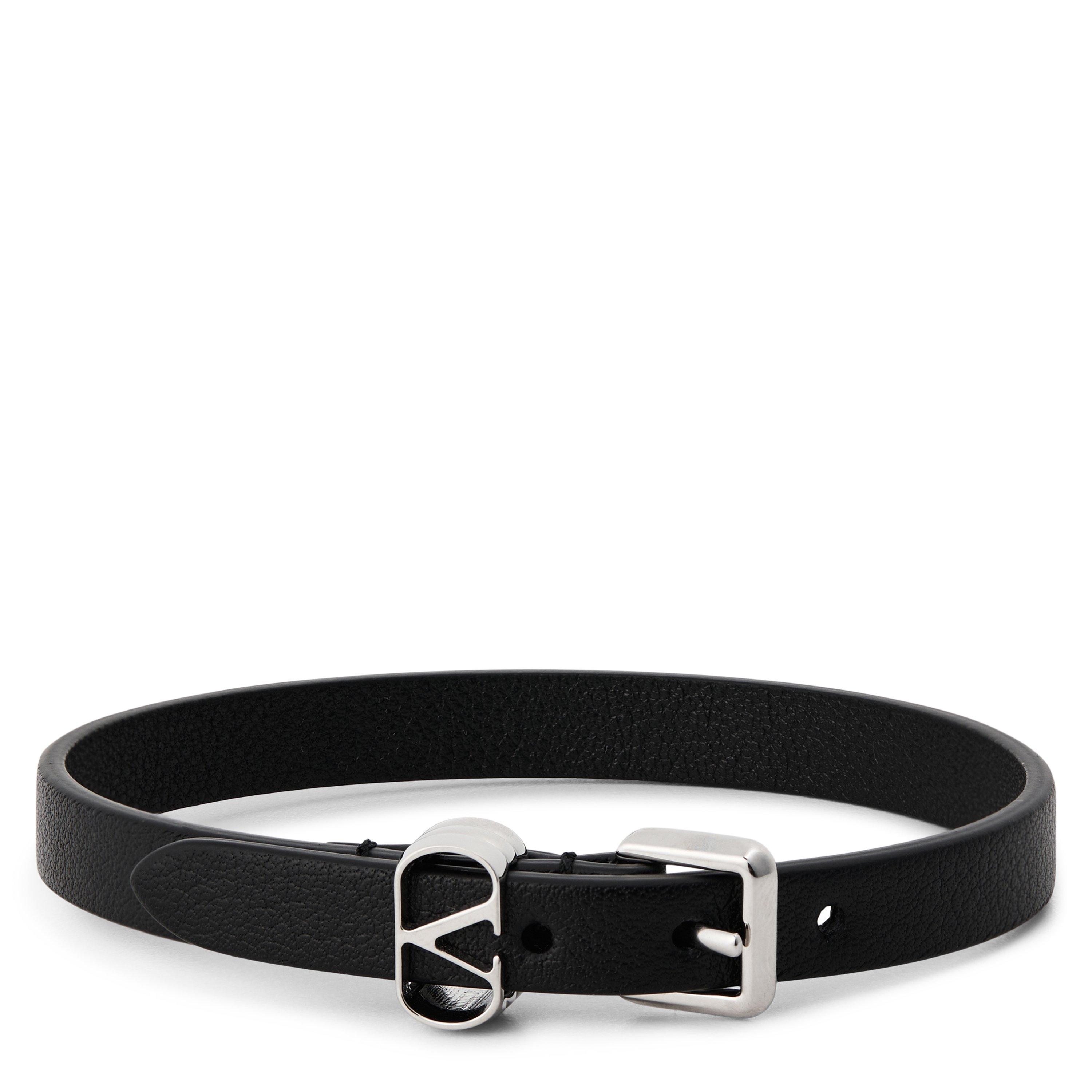 BLACK - Valentino - LEATHER BRACELET - 1