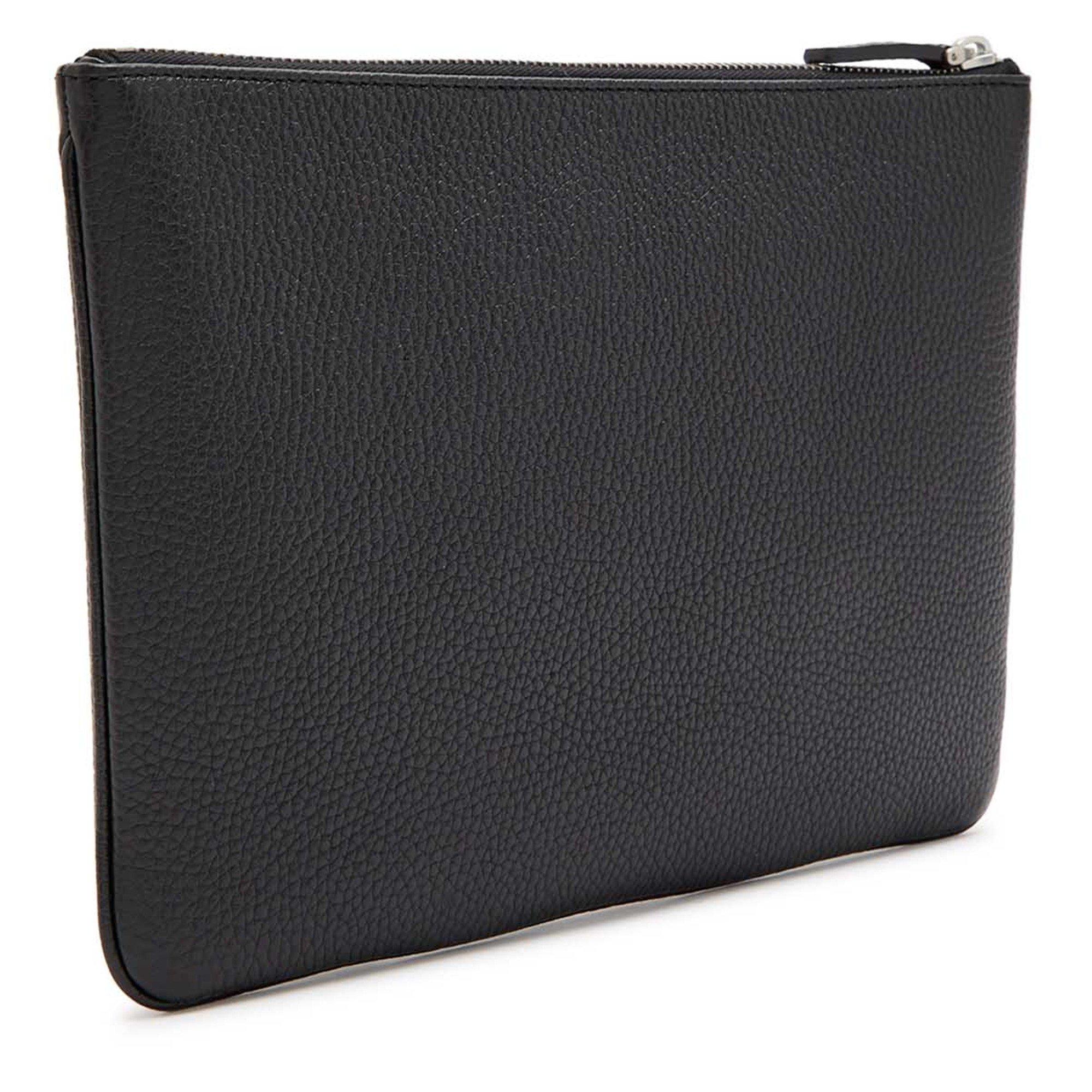BLACK - Valentino - Men's Rockstud Leather Pouch - 2