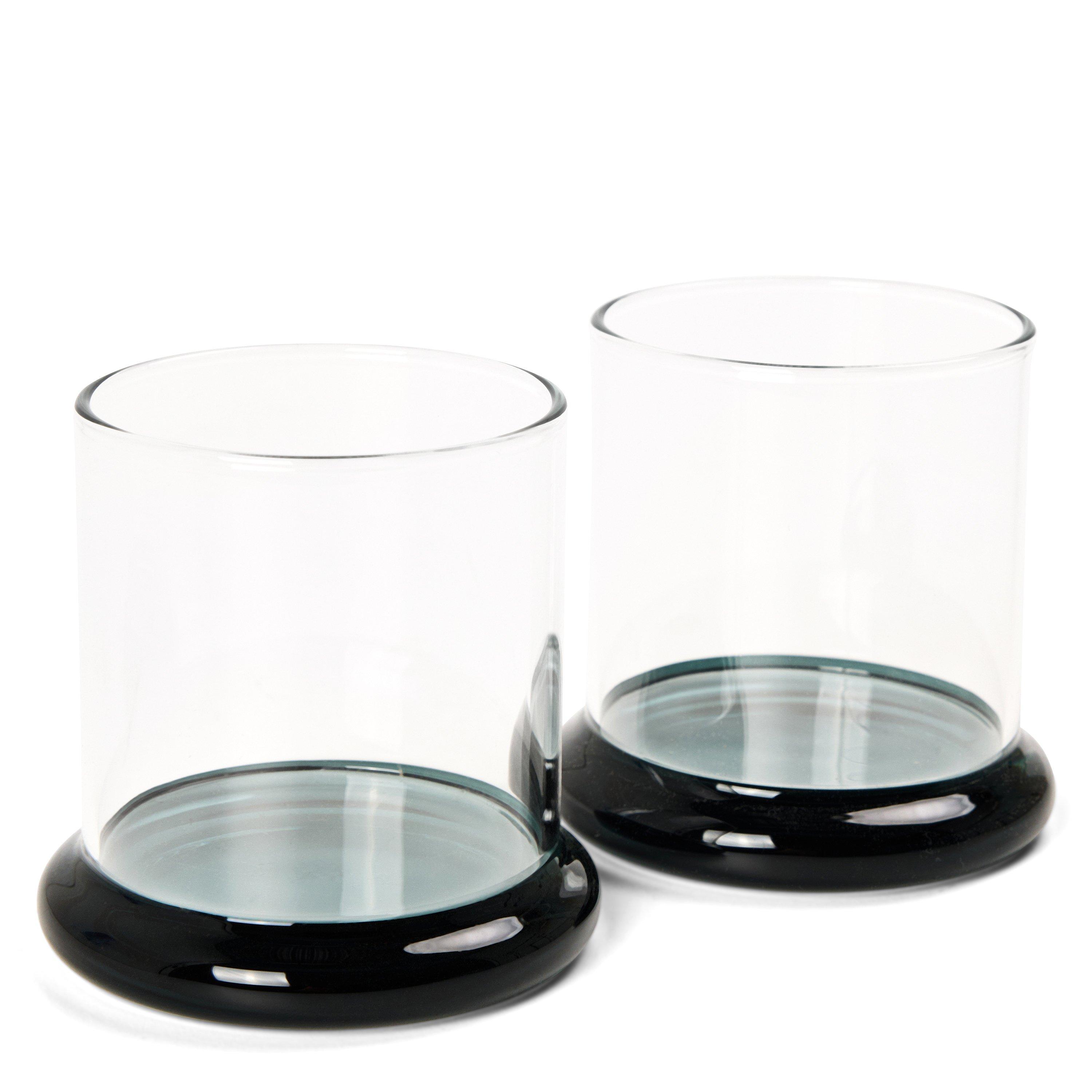 Fritter Borosilicate Glass Set of 2 Tumblers 180 ml