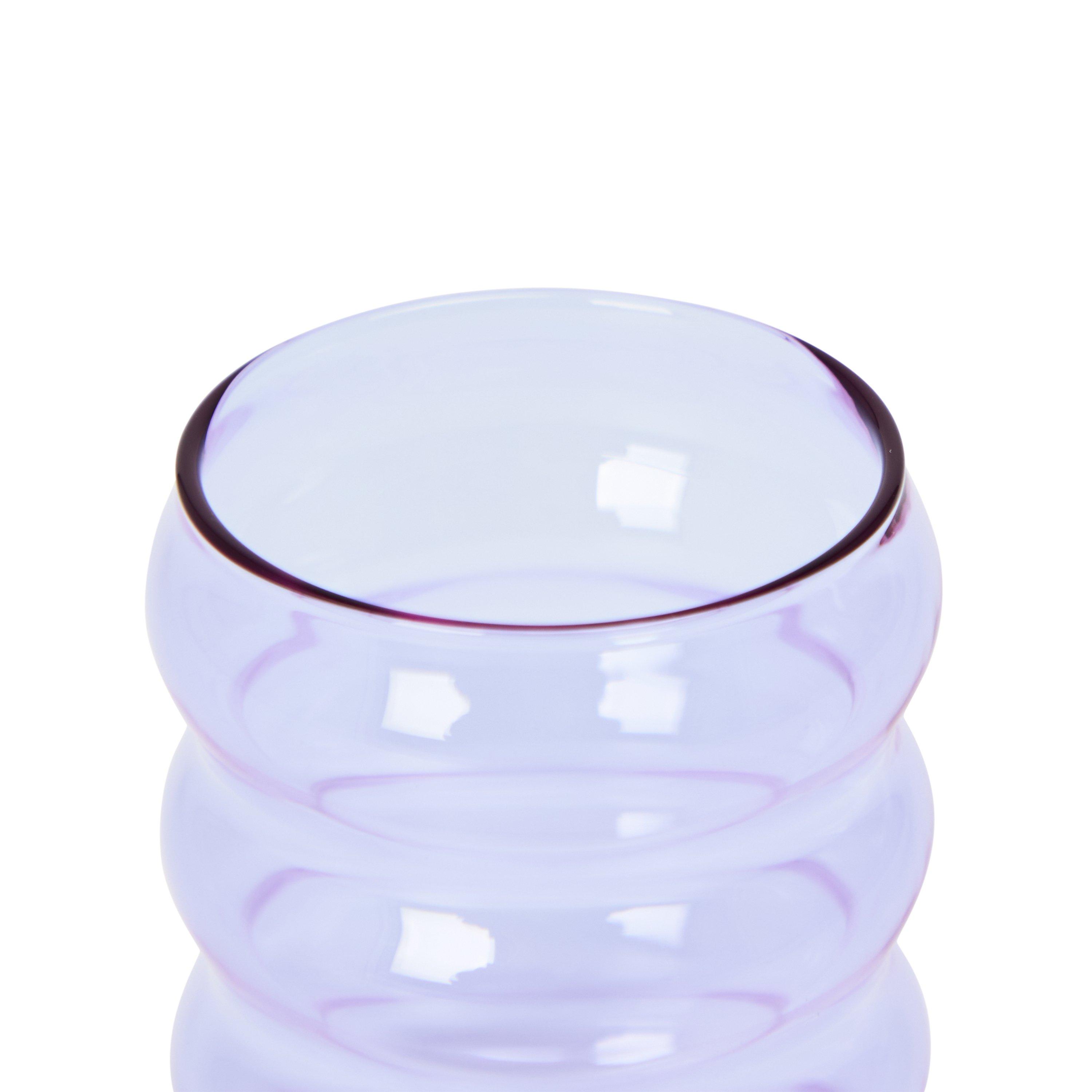 PURPLE - Unknown - SMALL RIPPLE CUPS SET OF - 2