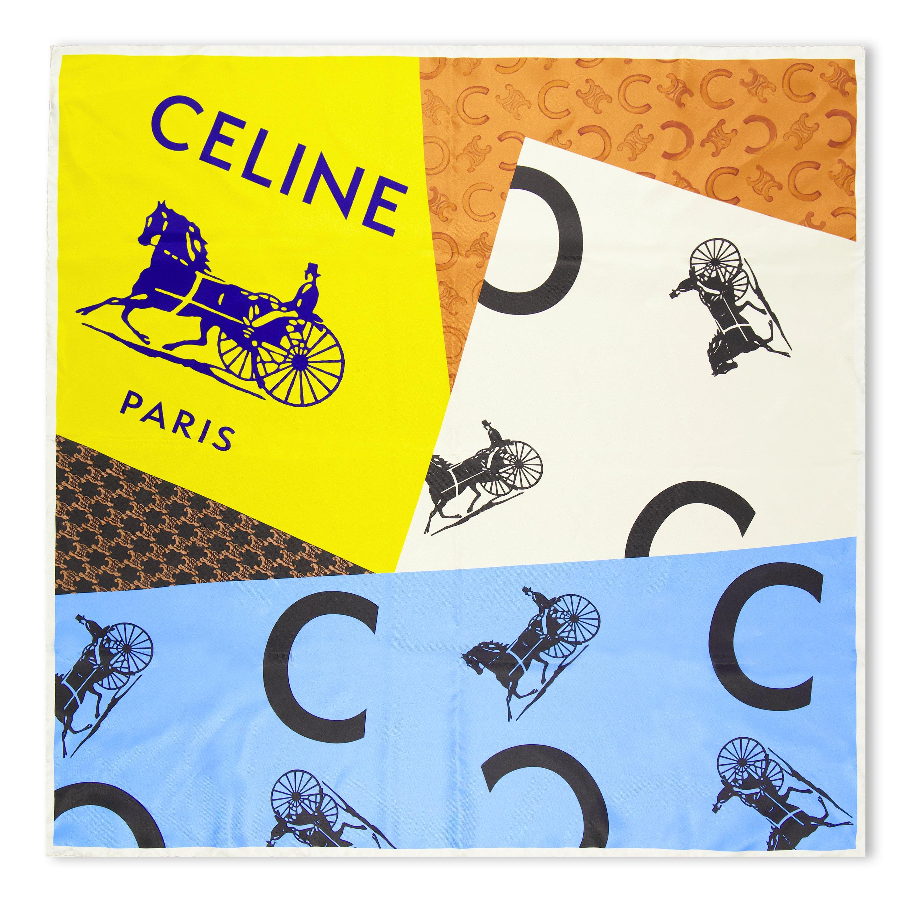 MULTICOLOURED - Celine - 90X90CM SQUARE - 1