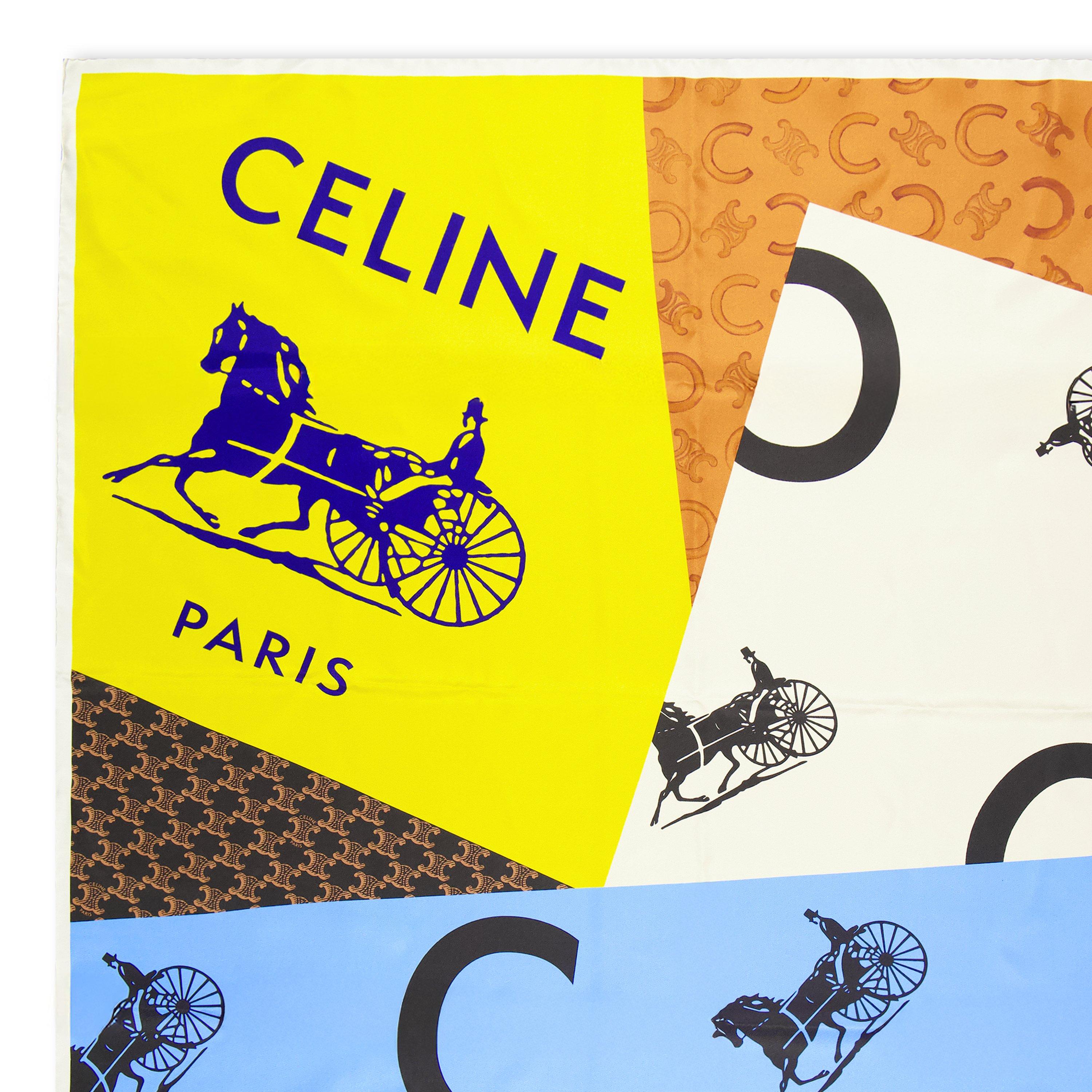 MULTICOLOURED - Celine - 90X90CM SQUARE - 2