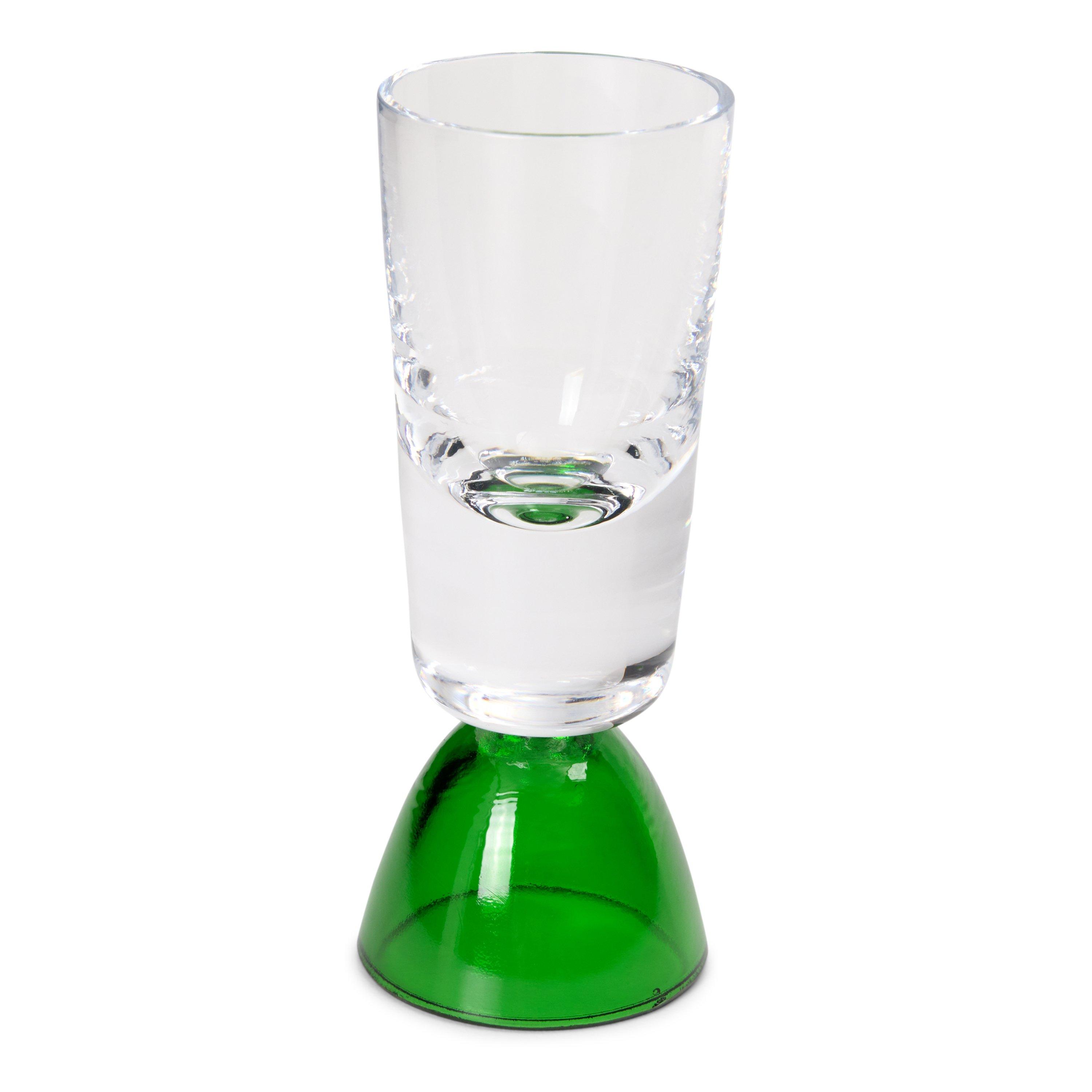 GREEN AND OTHER - Natalia Criado - Tequila Cups Clear Shot Glasses Set - 2