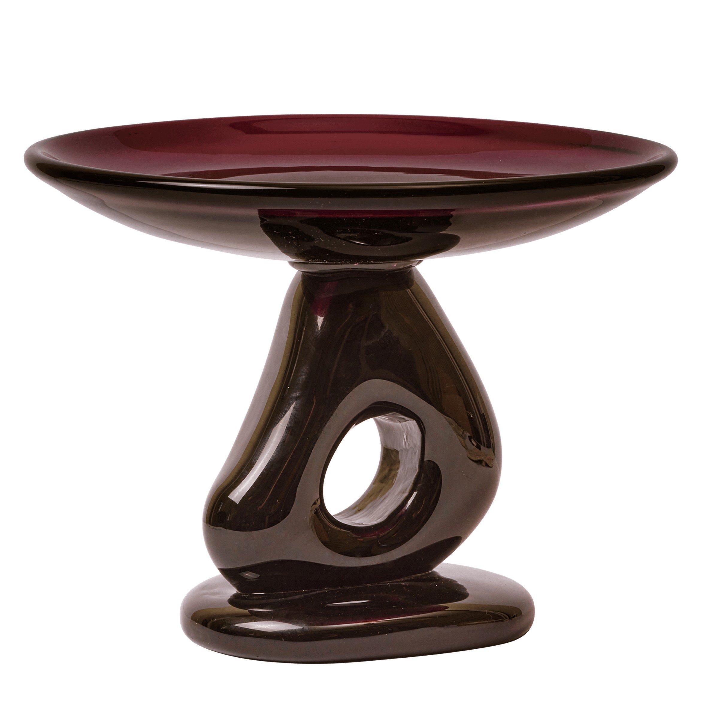 BROWN - ferm LIVING - DAMO GLASS CENTREPIECE - 1