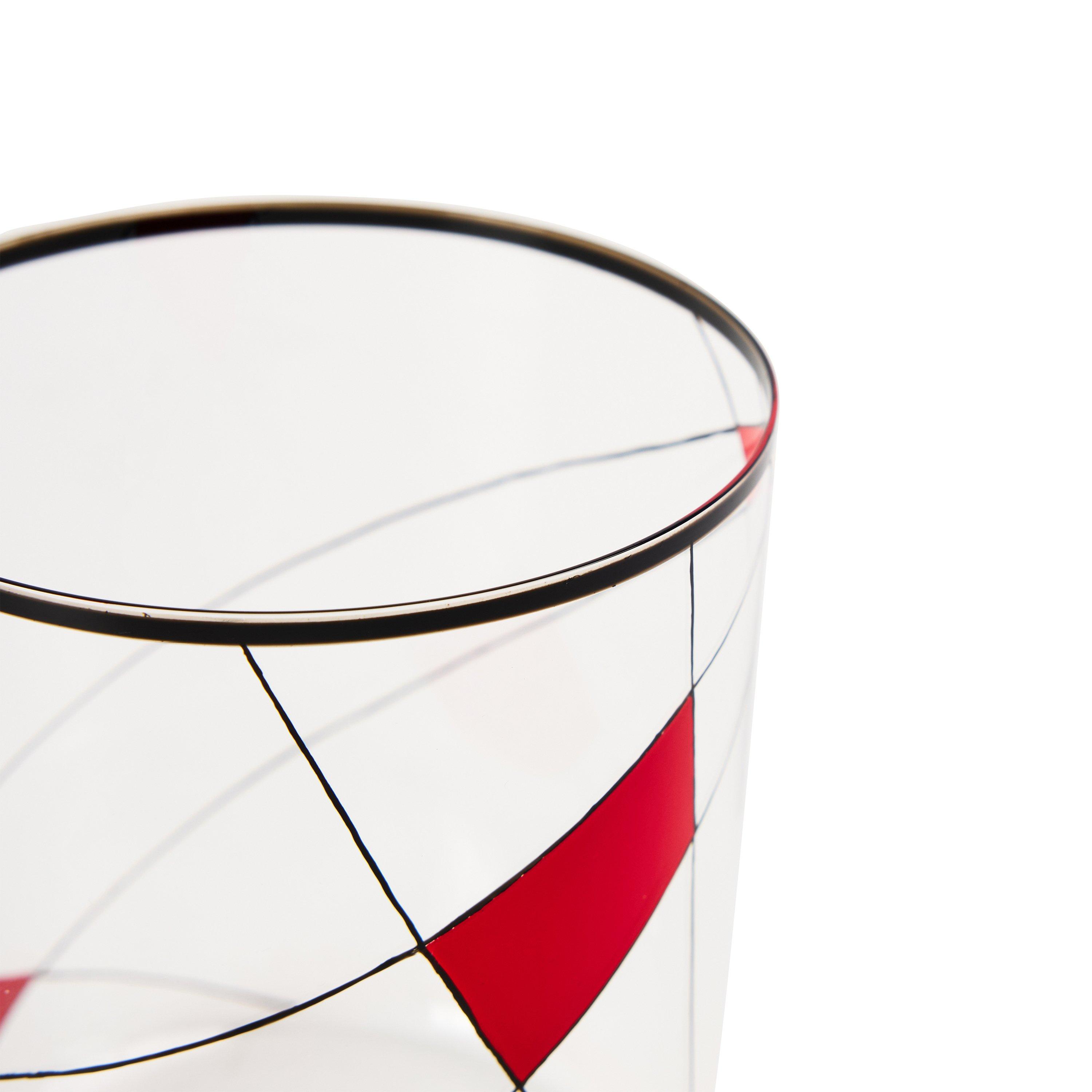 RED - Lobmeyr - Light NEO X-I DOF Crystal Glass Tumblers - 2
