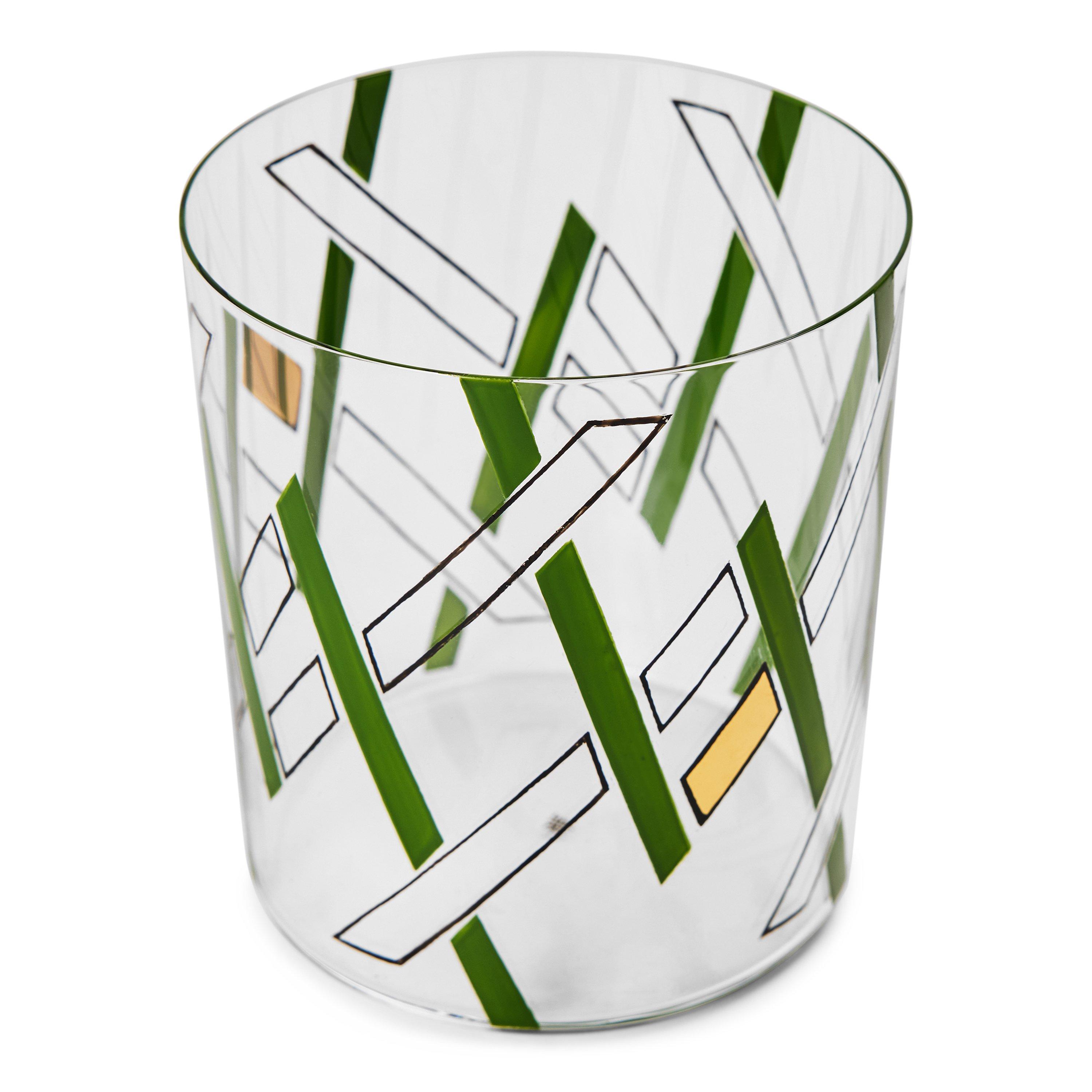 GREEN - Lobmeyr - Neo Light DOF VII Lead-Free Crystal Tumblers - 1