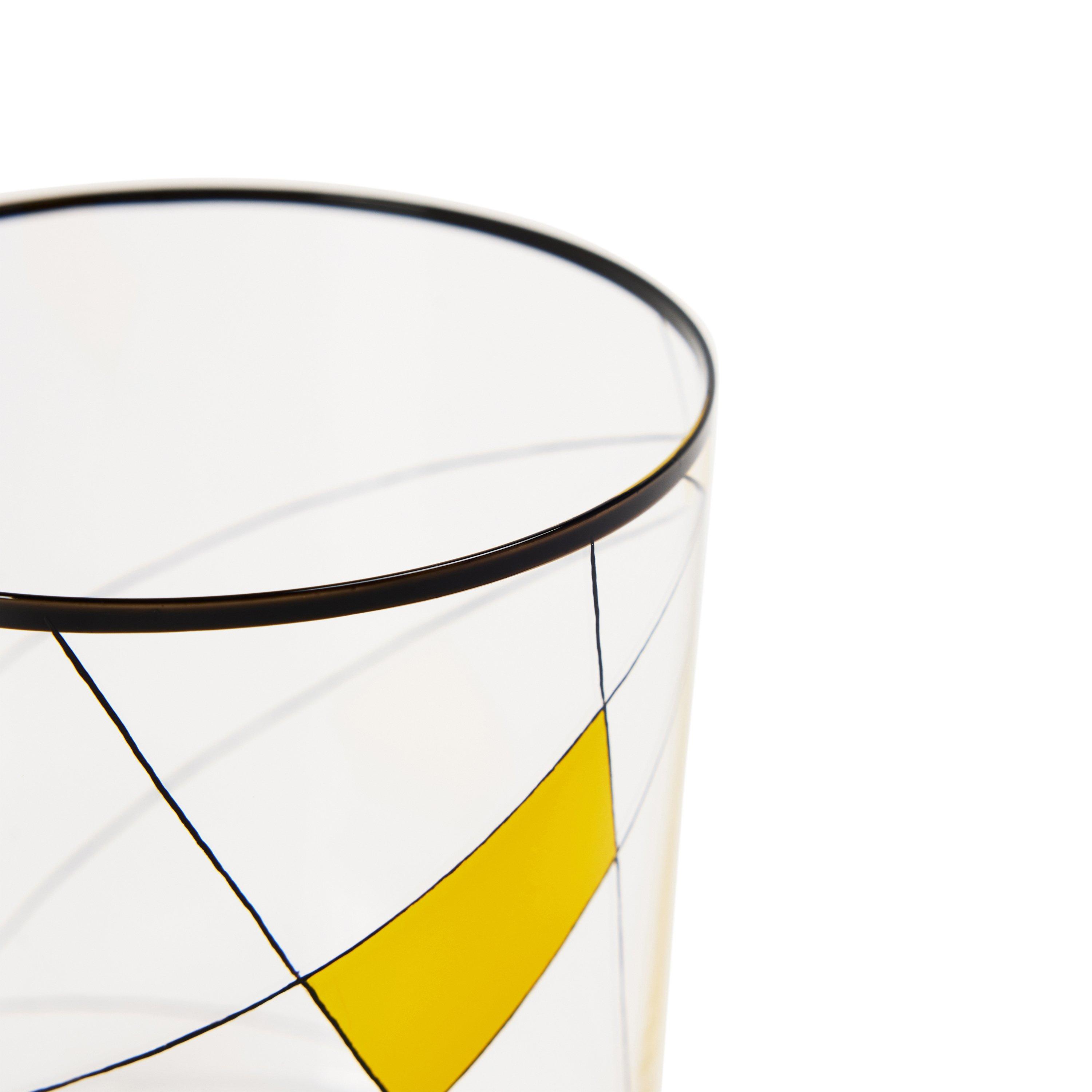 YELLOW - Lobmeyr - Light Neo X-I Lead-Free Crystal Tumblers 520 ml - 2