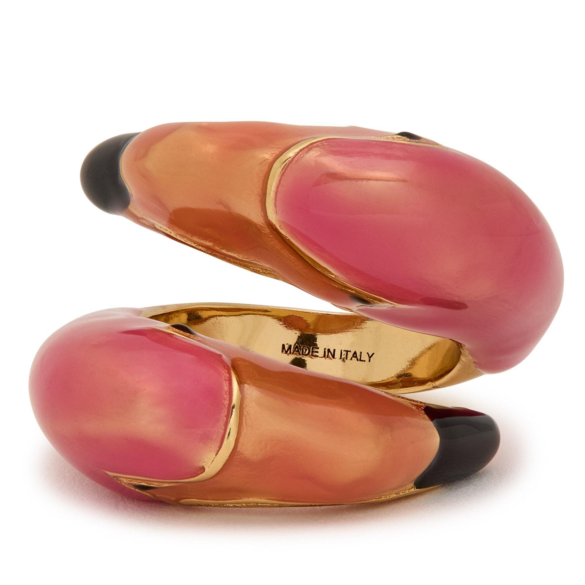 PINK - Chloe - TROPICAL FLAMINGO WRAP RING - 1