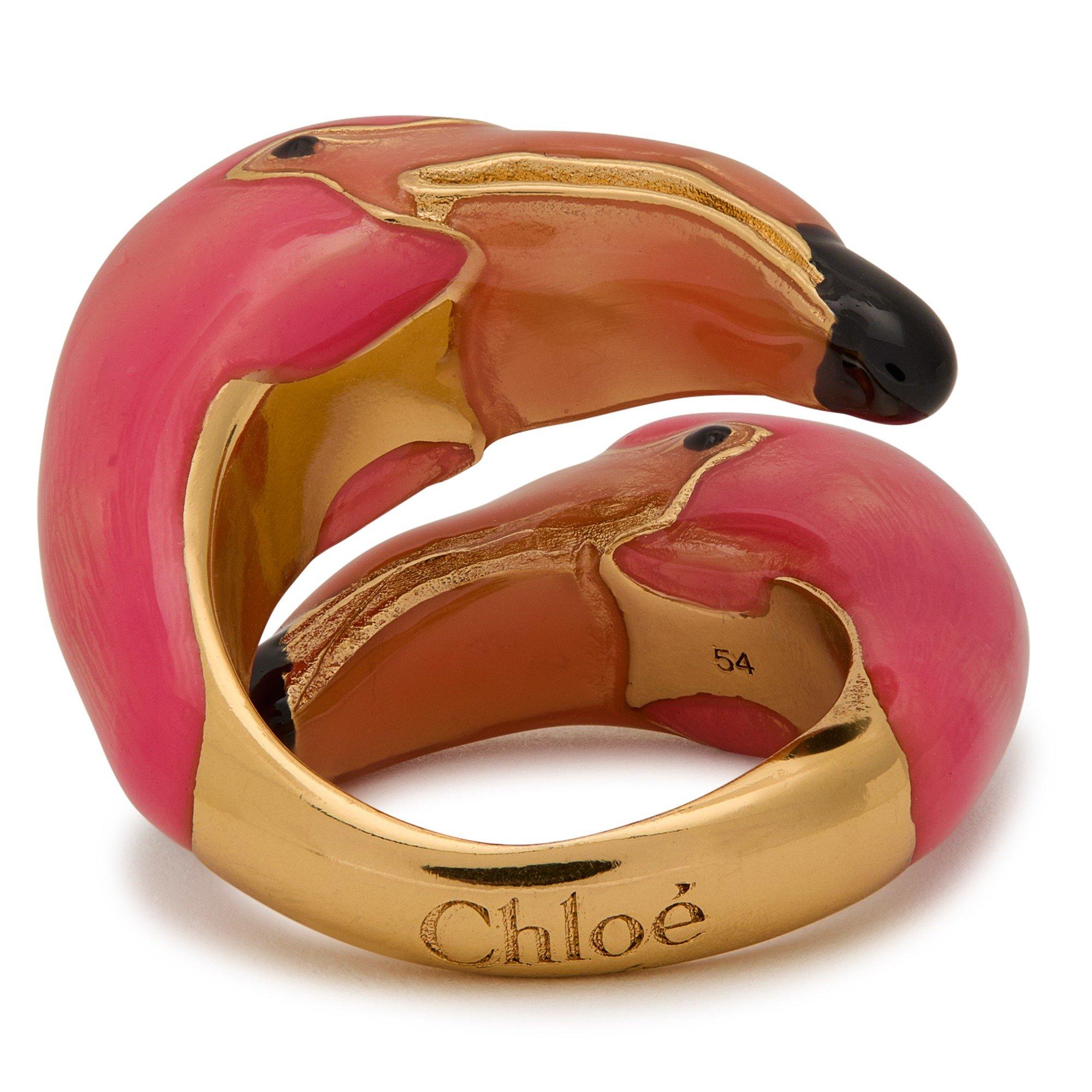 PINK - Chloe - TROPICAL FLAMINGO WRAP RING - 4