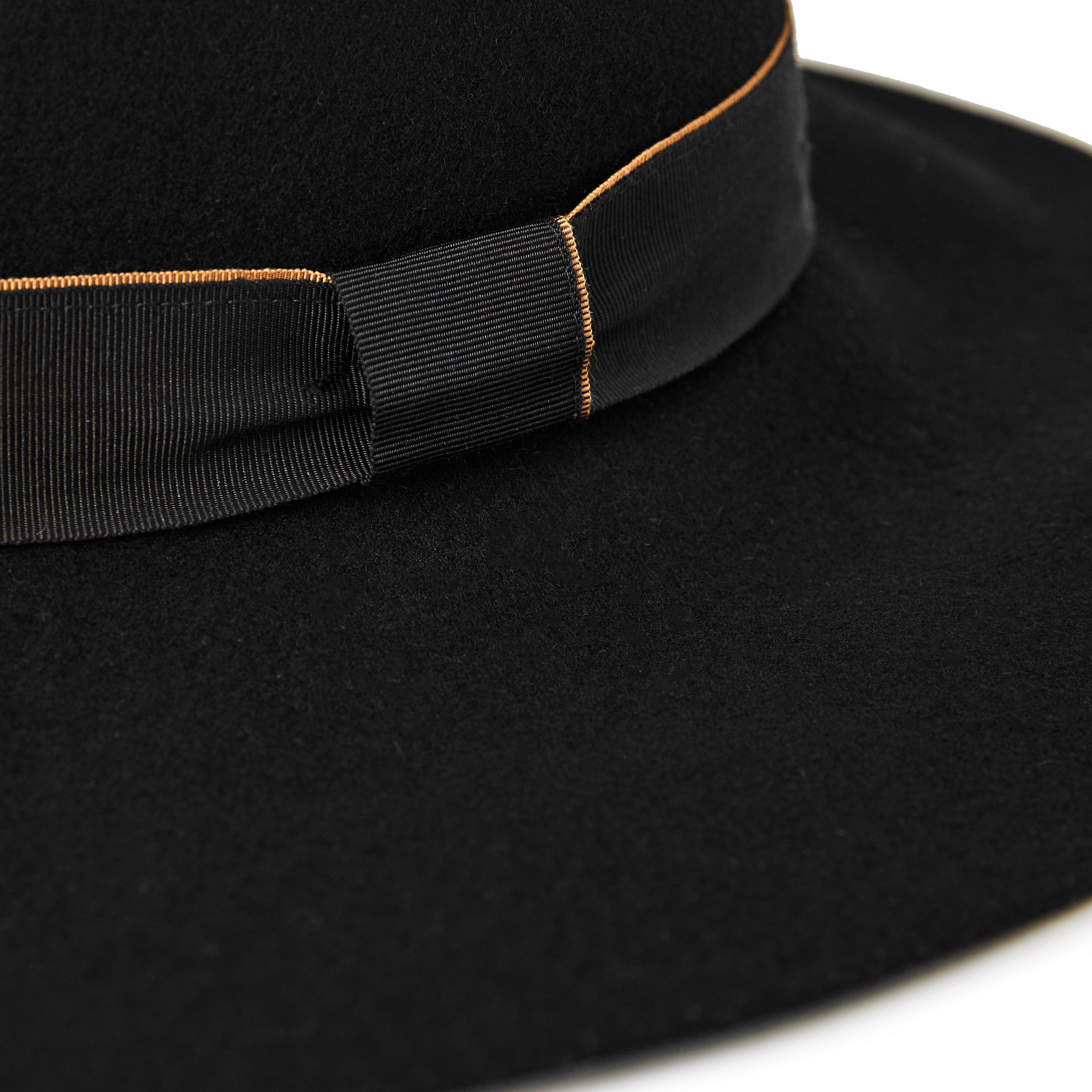 BLACK - Christys - WILMSLOW WOOL FLOPPY HAT - 3