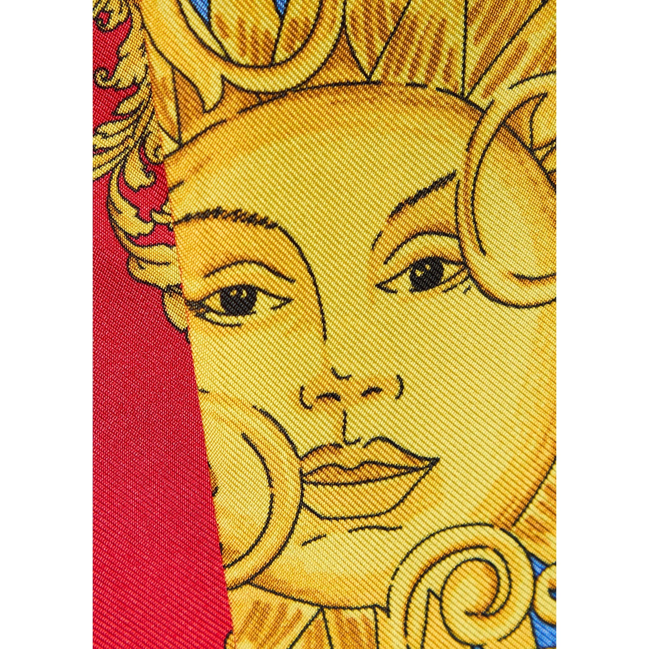 BLUE - Versace - BANDEAUX 5X86 SILK TWILL SUN I - 3