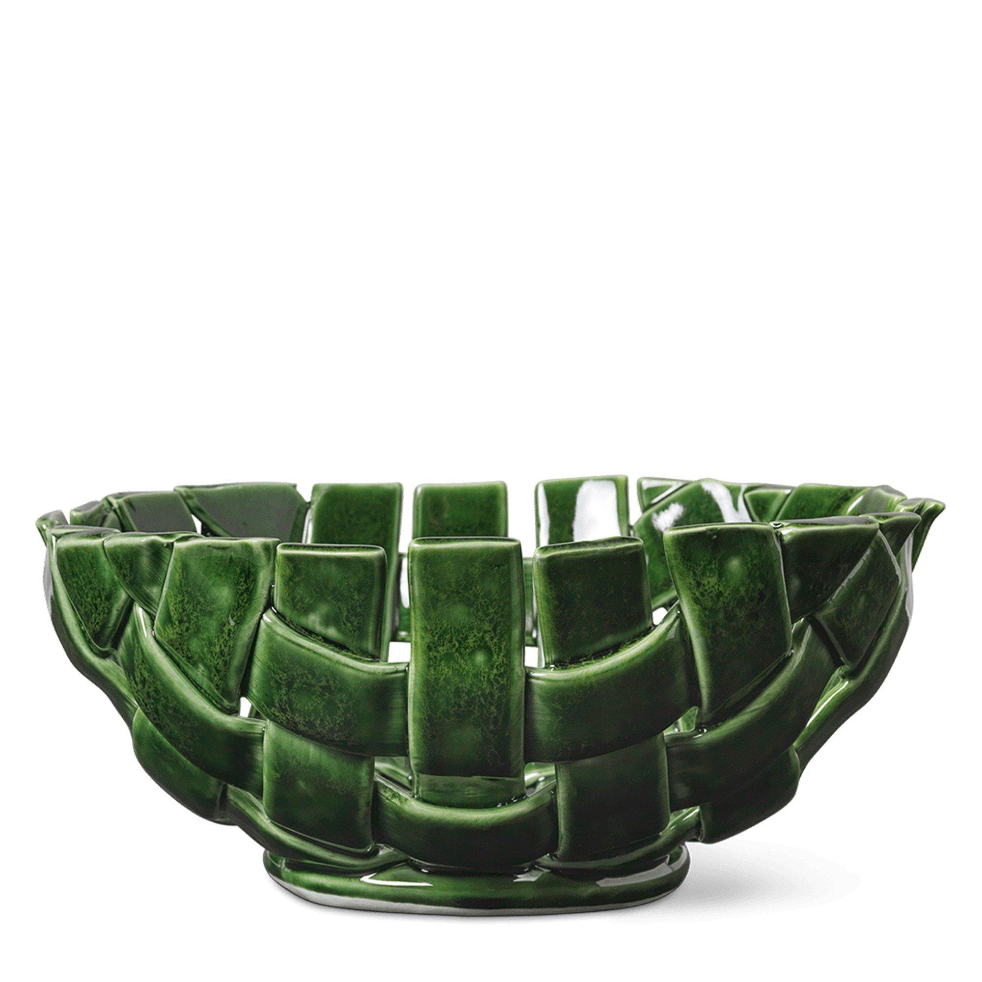 GREEN - ferm LIVING - PLAIT BOWL - Ø24
