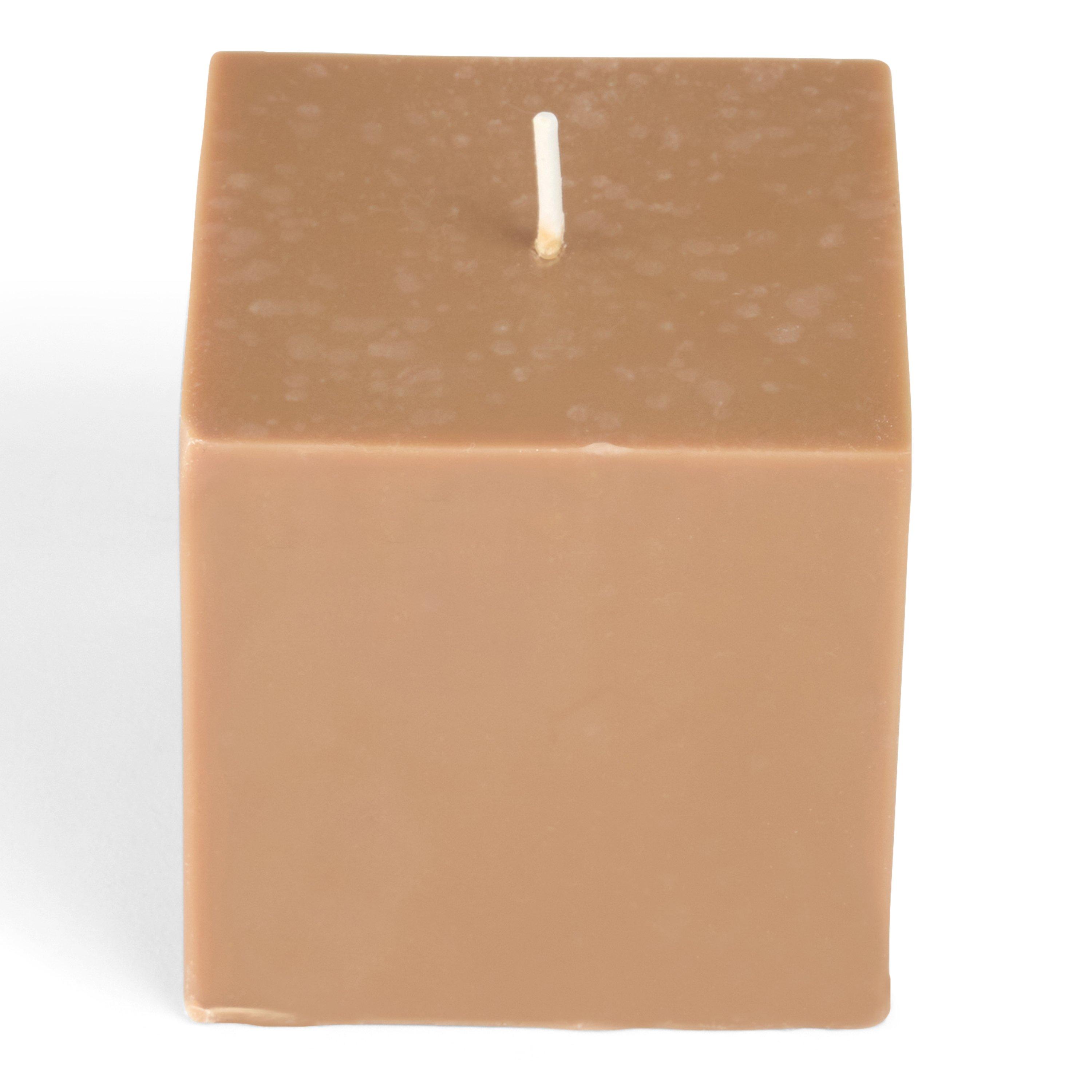 DARK BROWN - ferm LIVING - BURREN BLOCK CANDLE - SMA - 1