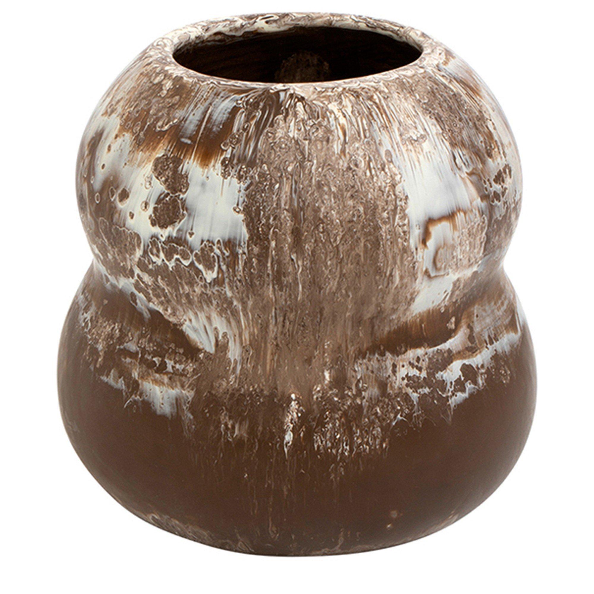 BROWN AND OTHER - Dinosaur Designs - LARGE BEEHIVE VASE