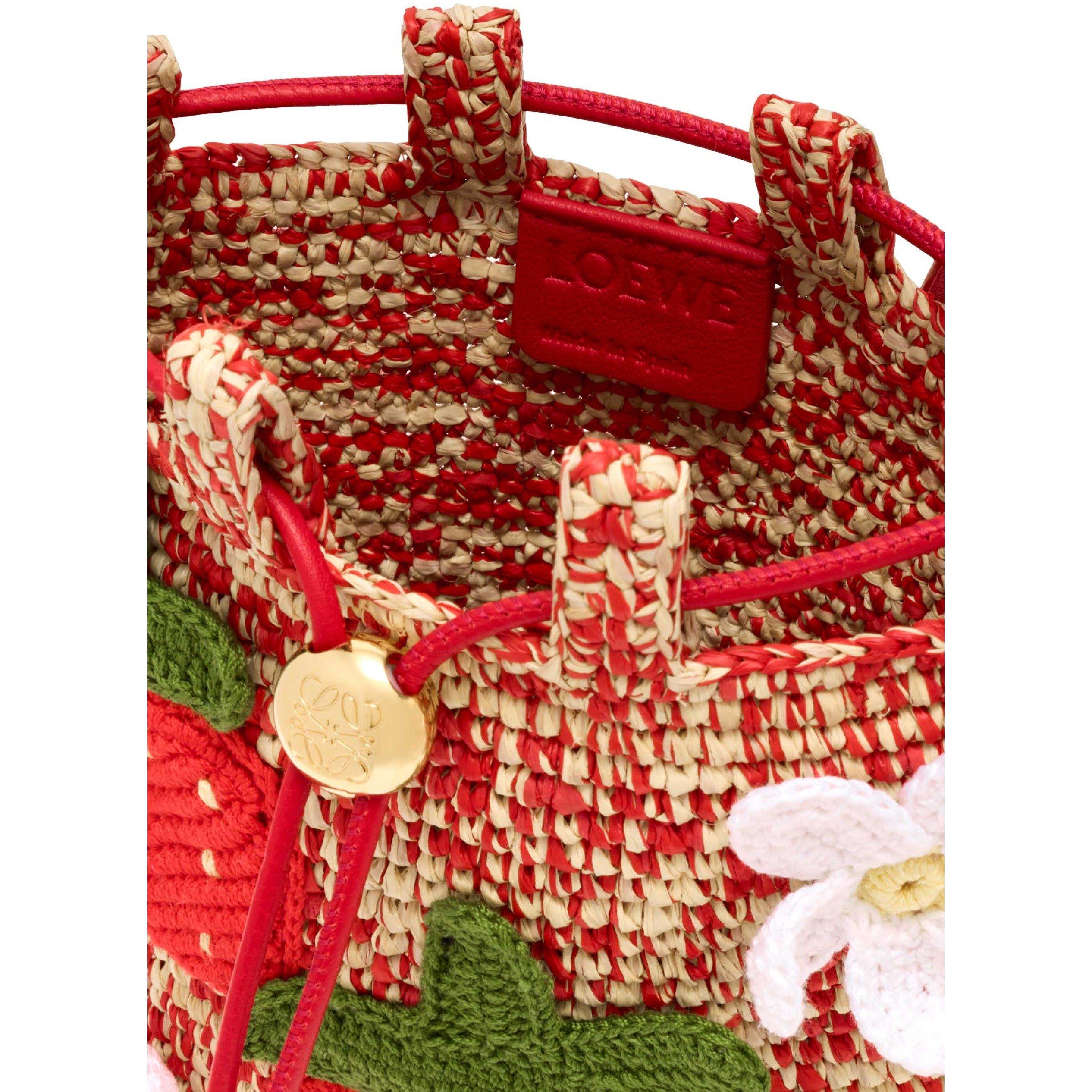 MULTICOLOURED 1 - LOEWE - DRAWSTRING POCKET STRAWBERRIES - 4