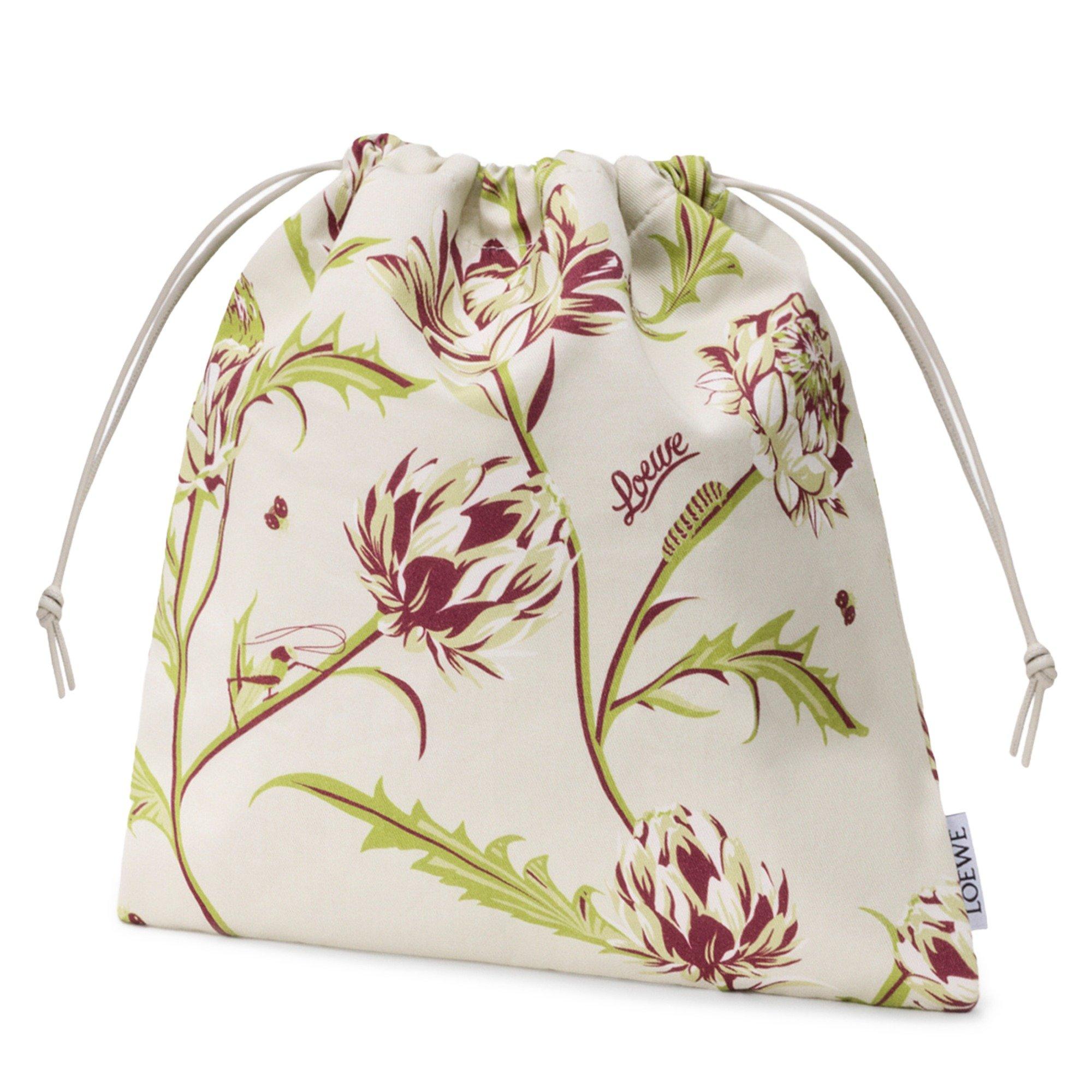 WHITE - LOEWE - DRAWSTRING POUCH SMALL ARTICH - 2