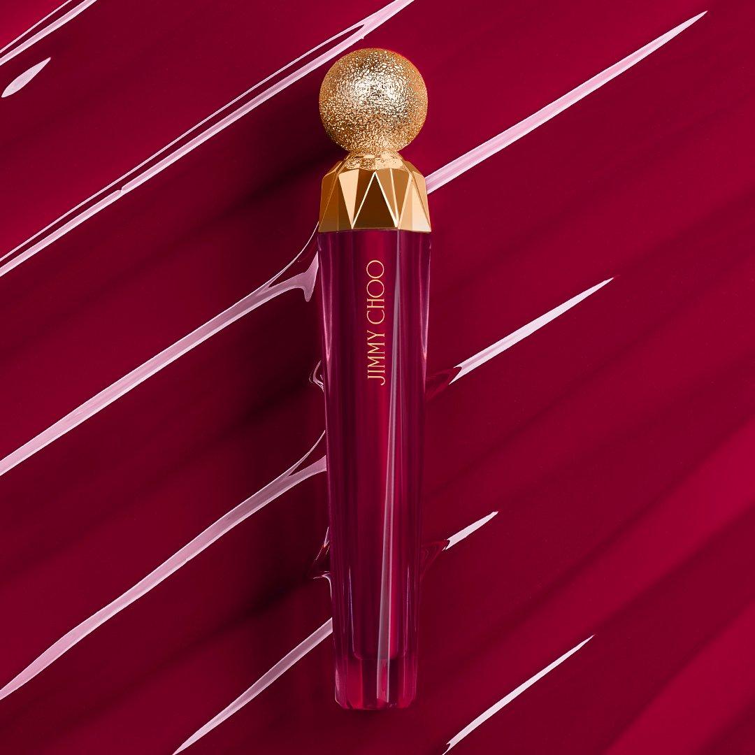 Ruby Red - Jimmy Choo - Seduction Lip Gloss for Smoother Plumper Lips - 3