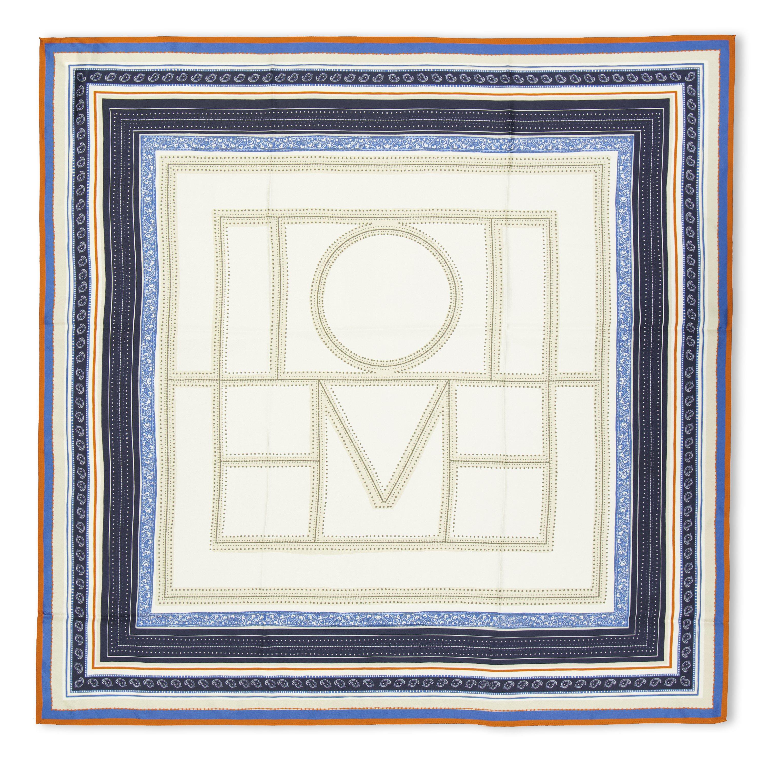 BLUE - Toteme - COLLECTOR SCARF - 1