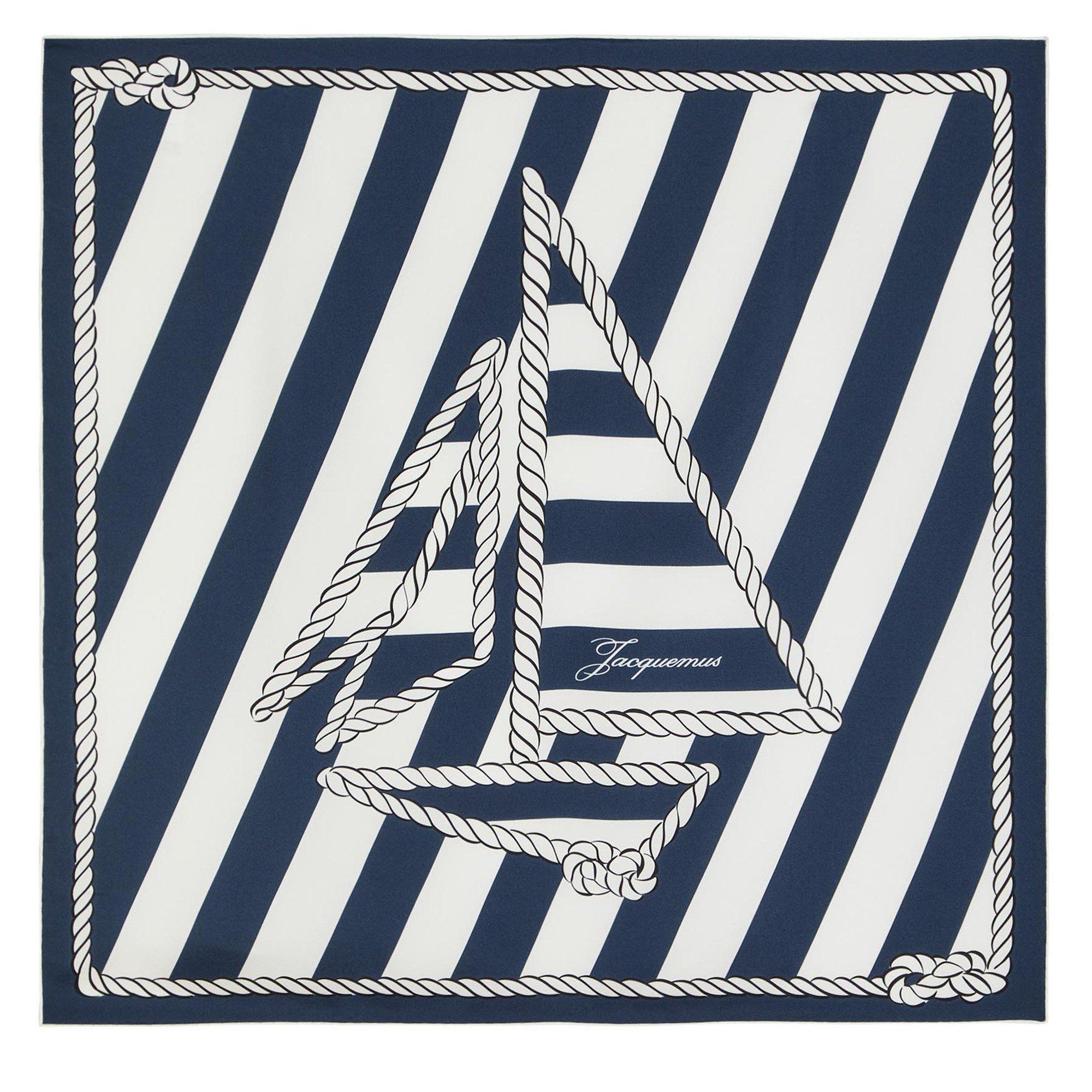 NAVY AND OTHER - Jacquemus - LE FOULARD BATEAU CORDE