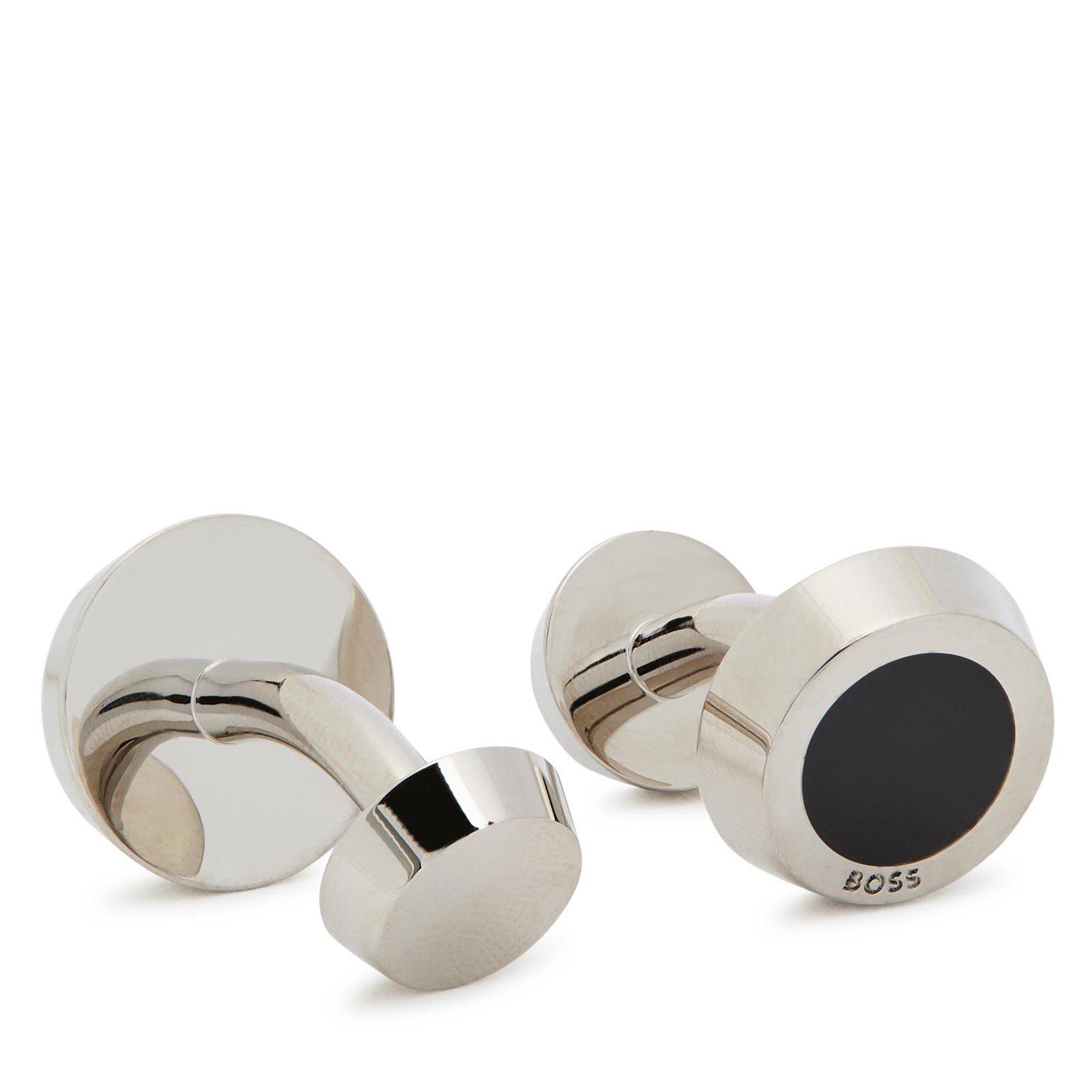 SILVER - Hugo - HUGO BOSS SIMONY CUFFLINKS