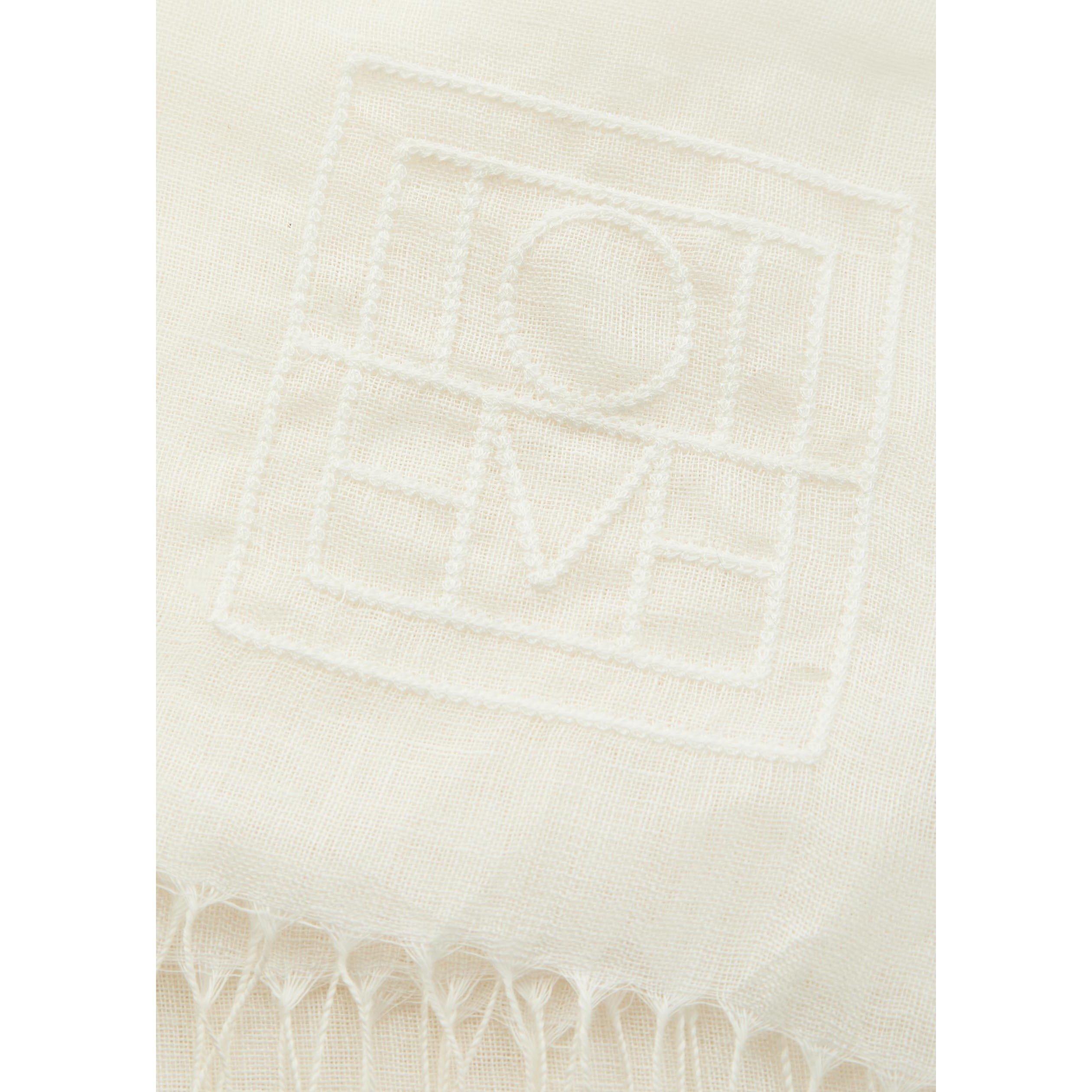 WHITE - Toteme - Women's Linen Sarong - 3