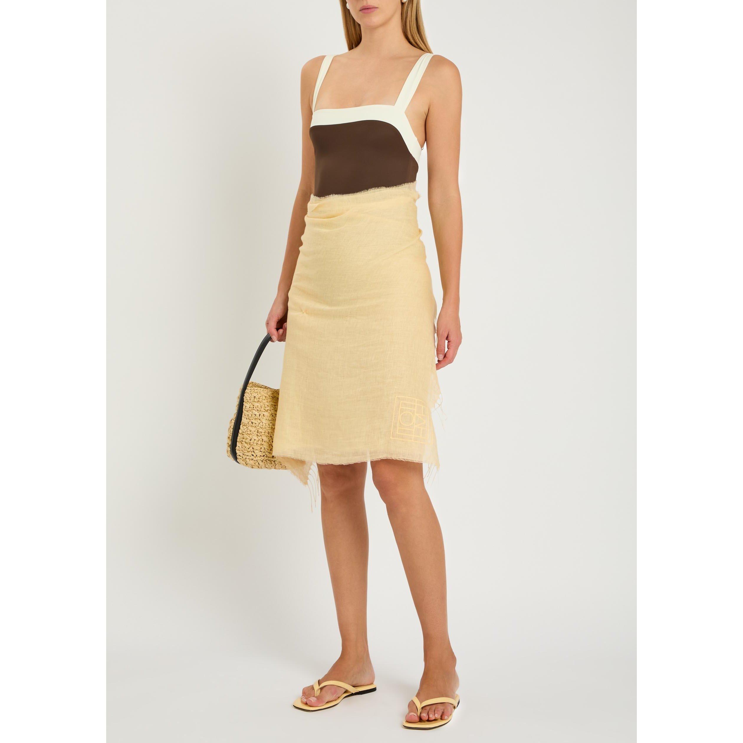 YELLOW - Toteme - Women's Linen Sarong - 2