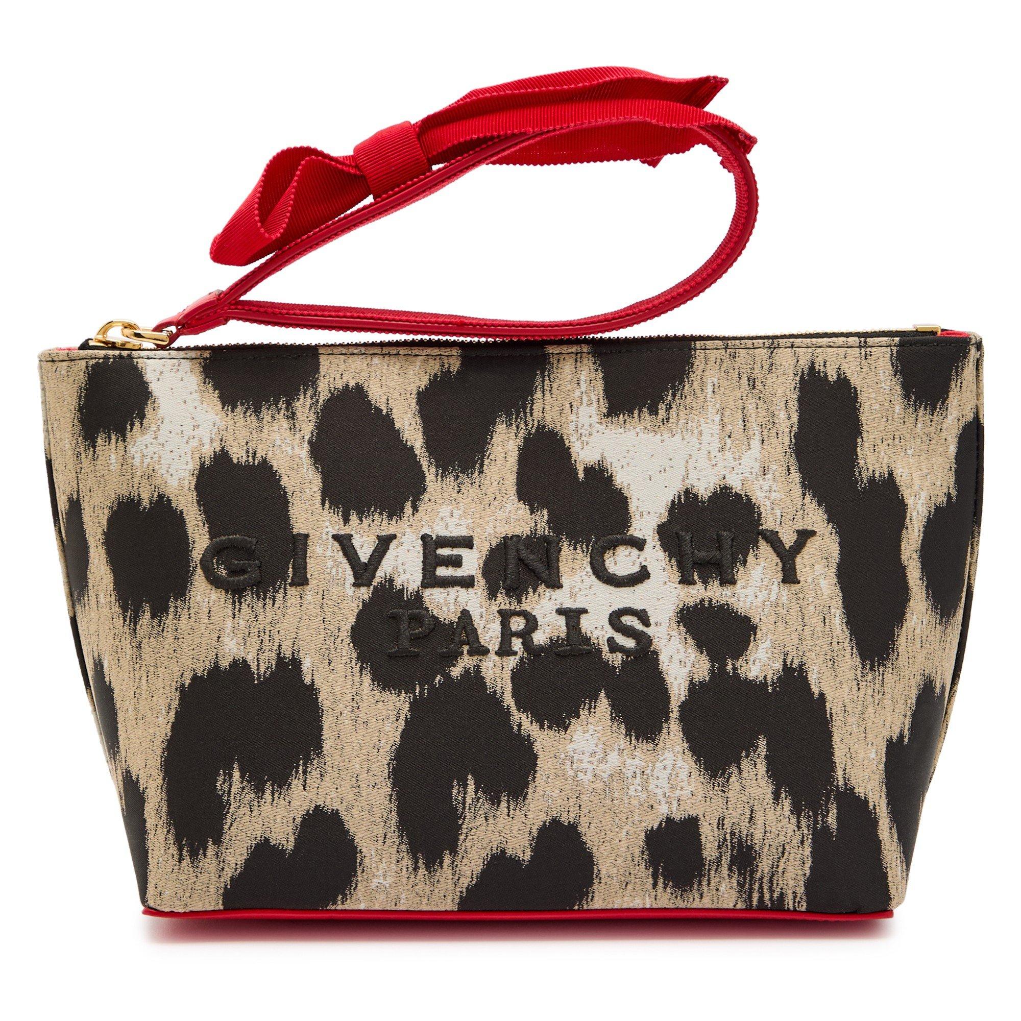 BLACK AND OTHER - GIVENCHY - SMALL GIVENCHY LOGO POUCH