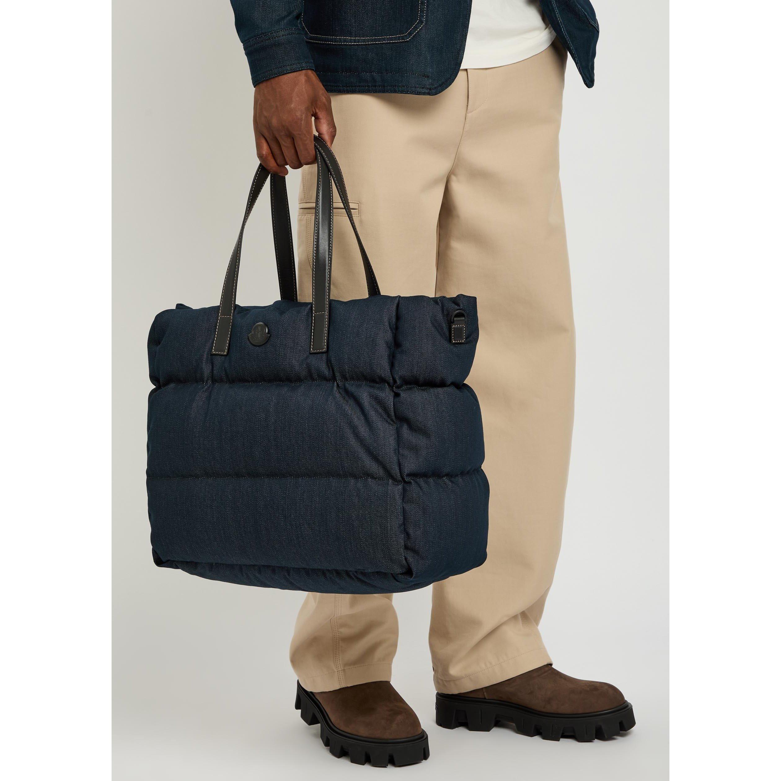 DARK BLUE - Moncler - MONCLER TOTE BAG MNQ - 3
