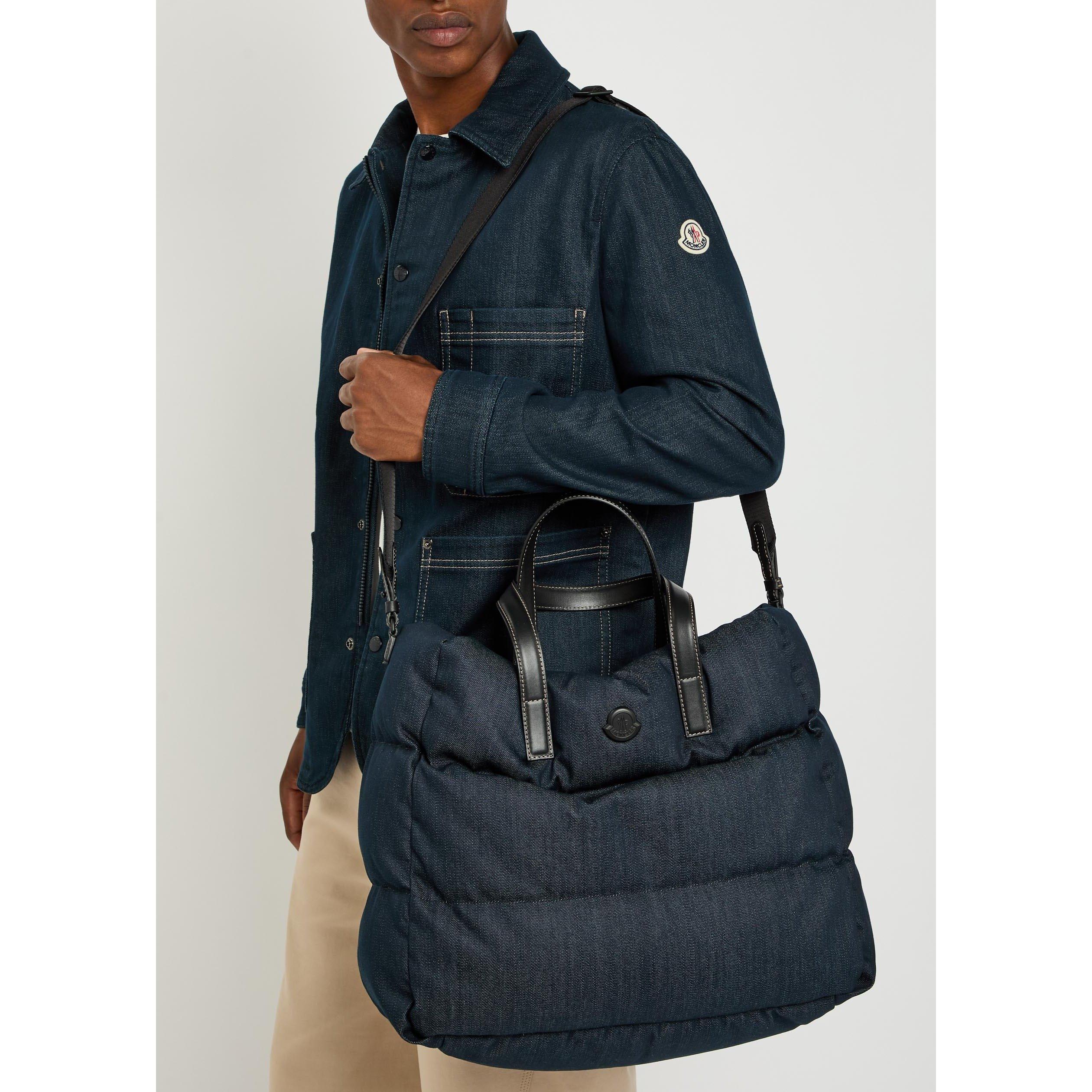DARK BLUE - Moncler - MONCLER TOTE BAG MNQ - 6