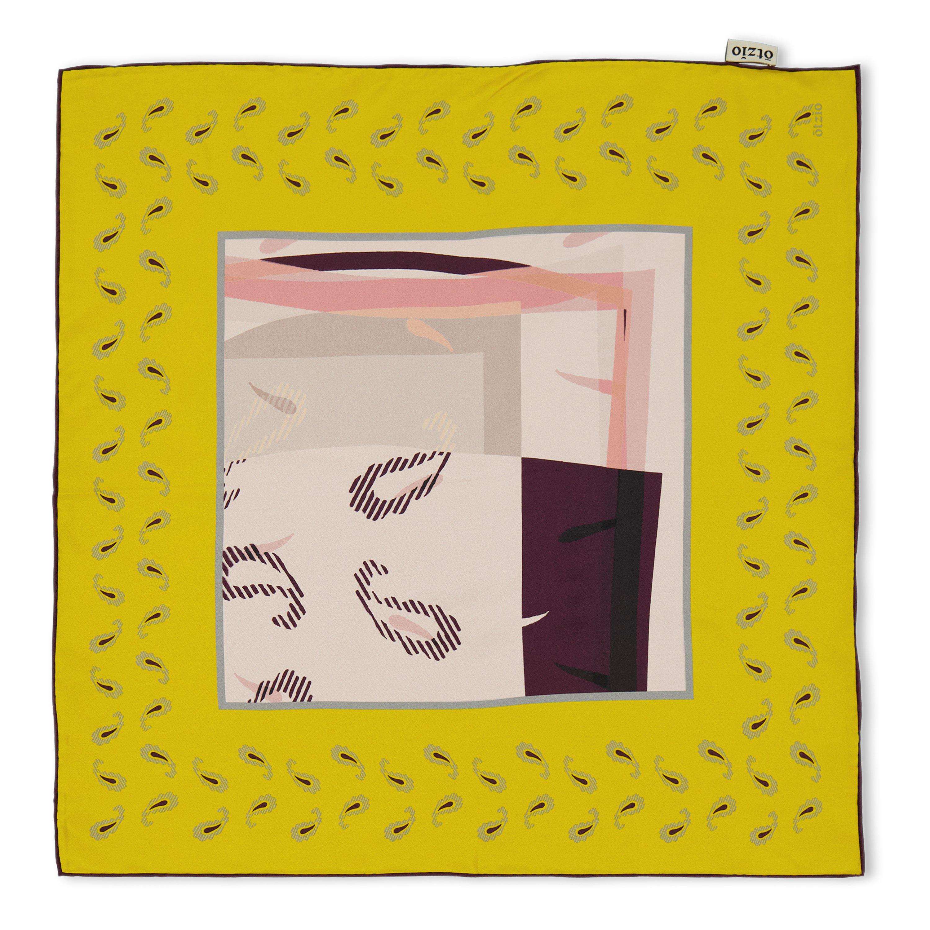 MULTICOLOURED - Otzio - Women's Twill Silk Scarf - 1