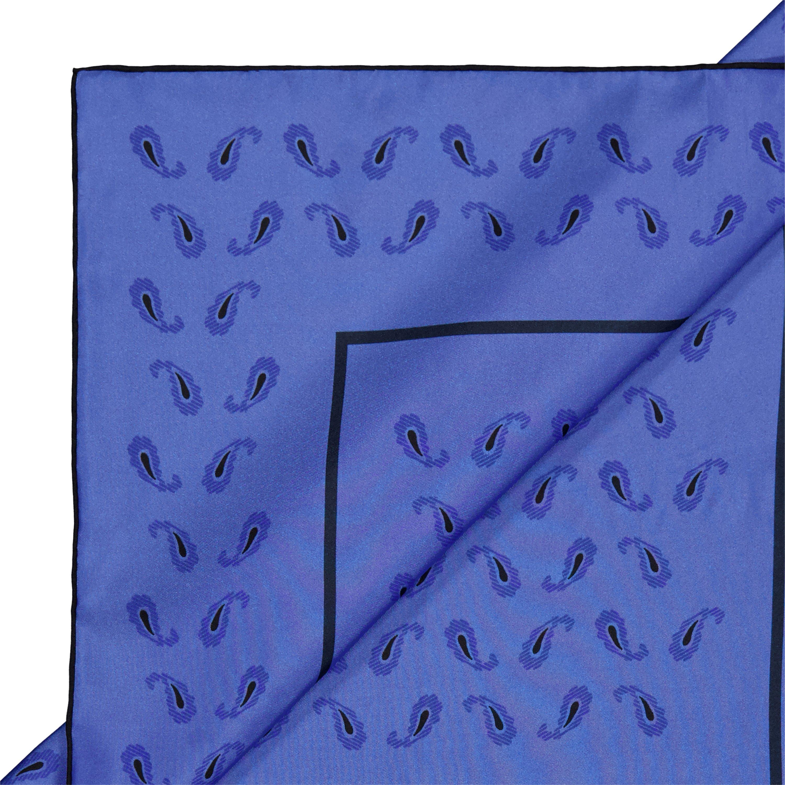 BLUE - Otzio - SC 45X45 SILK TWILL SCARF - 2