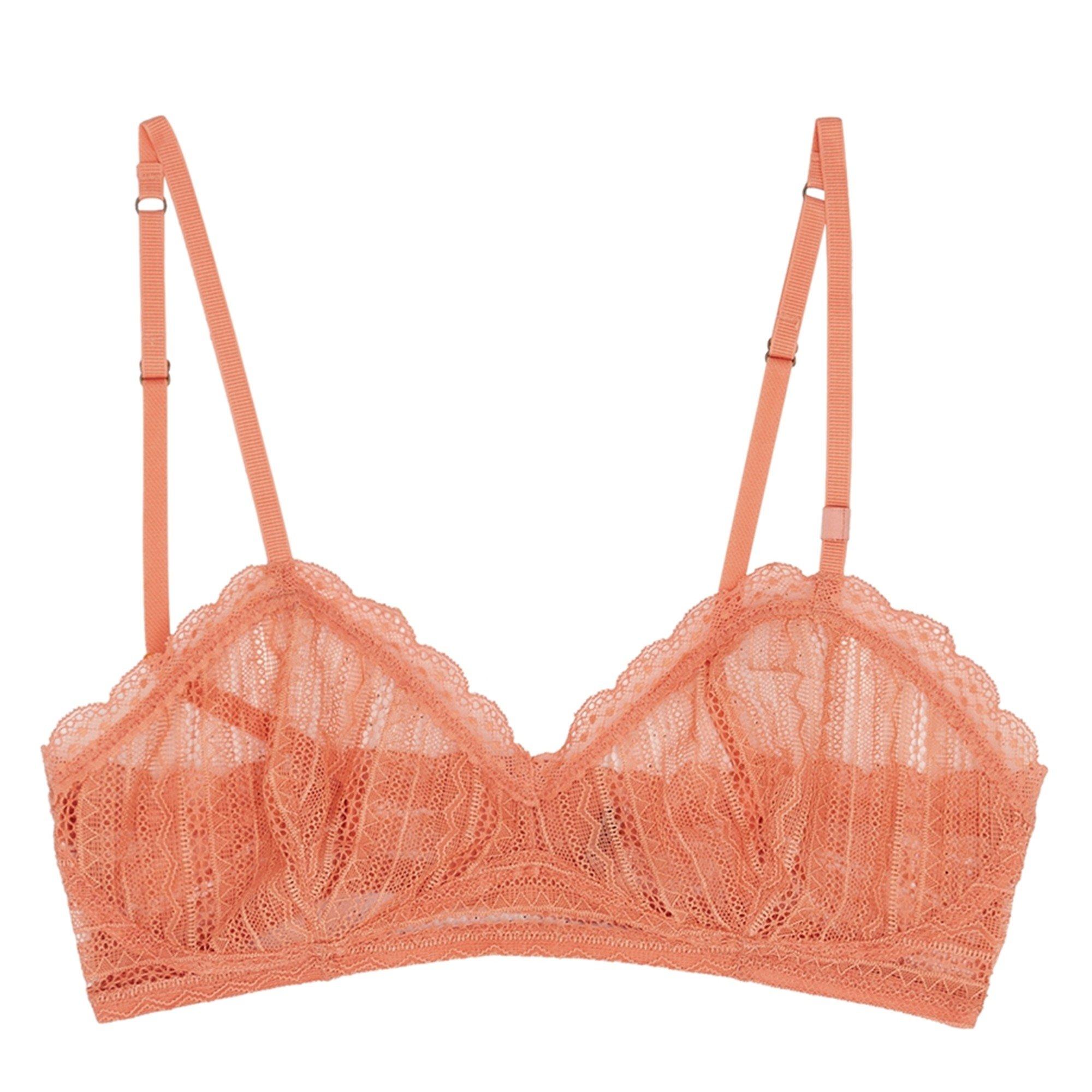 ORANGE - Love Stories - B JANIS LACE BRALETTE - 1