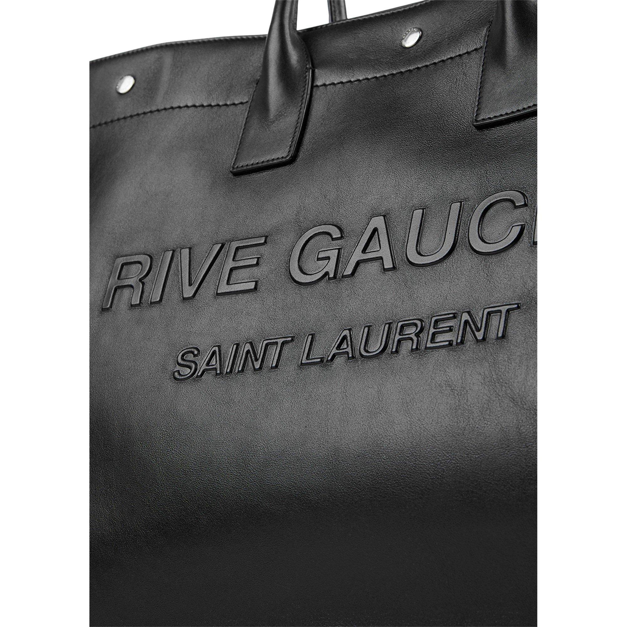 BLACK - Saint Laurent - SLP BAG TOTE RIVE GA - 4