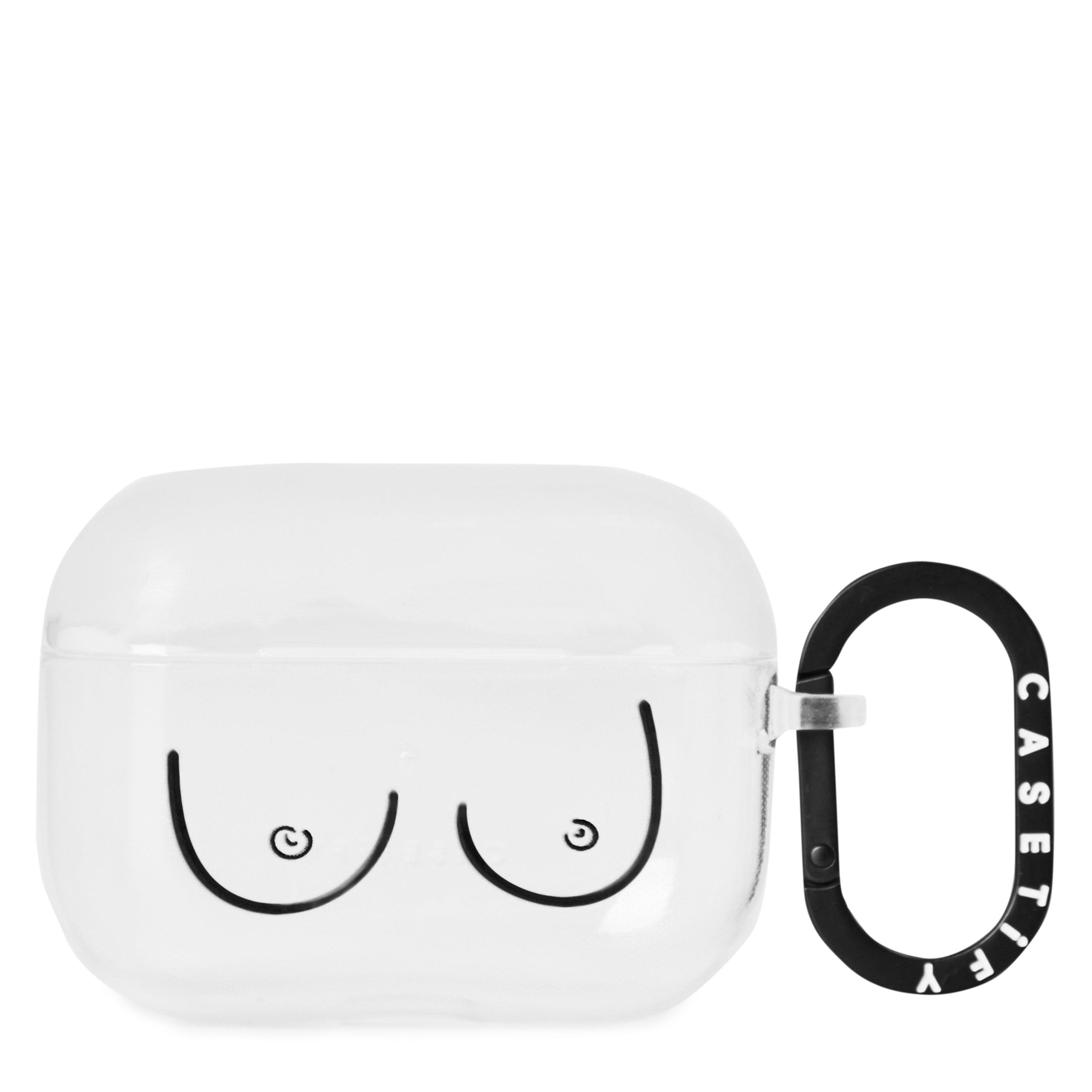 WHITE - CASETiFY - BOOBS AIRPODS AIRPODS PRO - 1