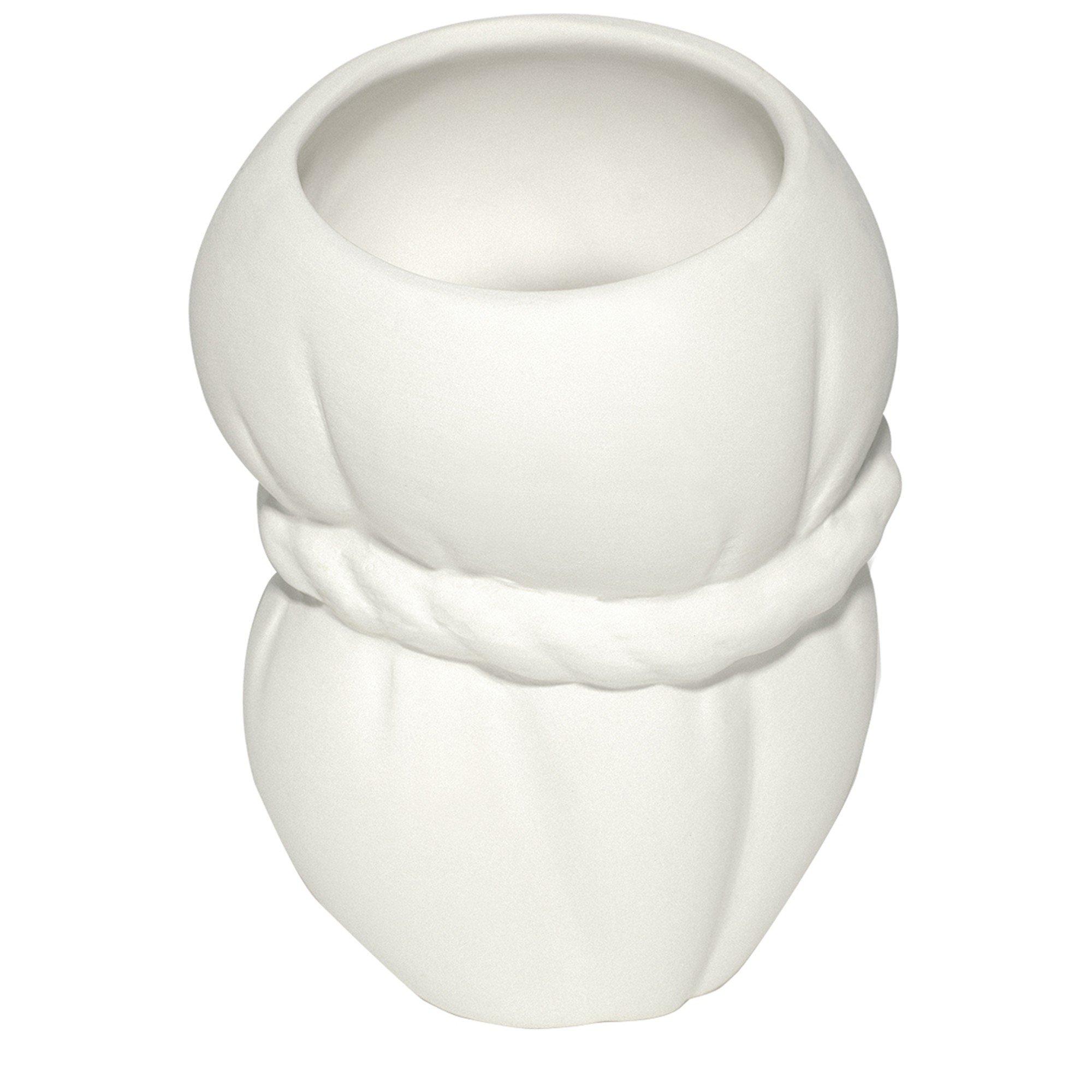 WHITE - Completedworks - CERAMIC SQUEEZE VASE - 1