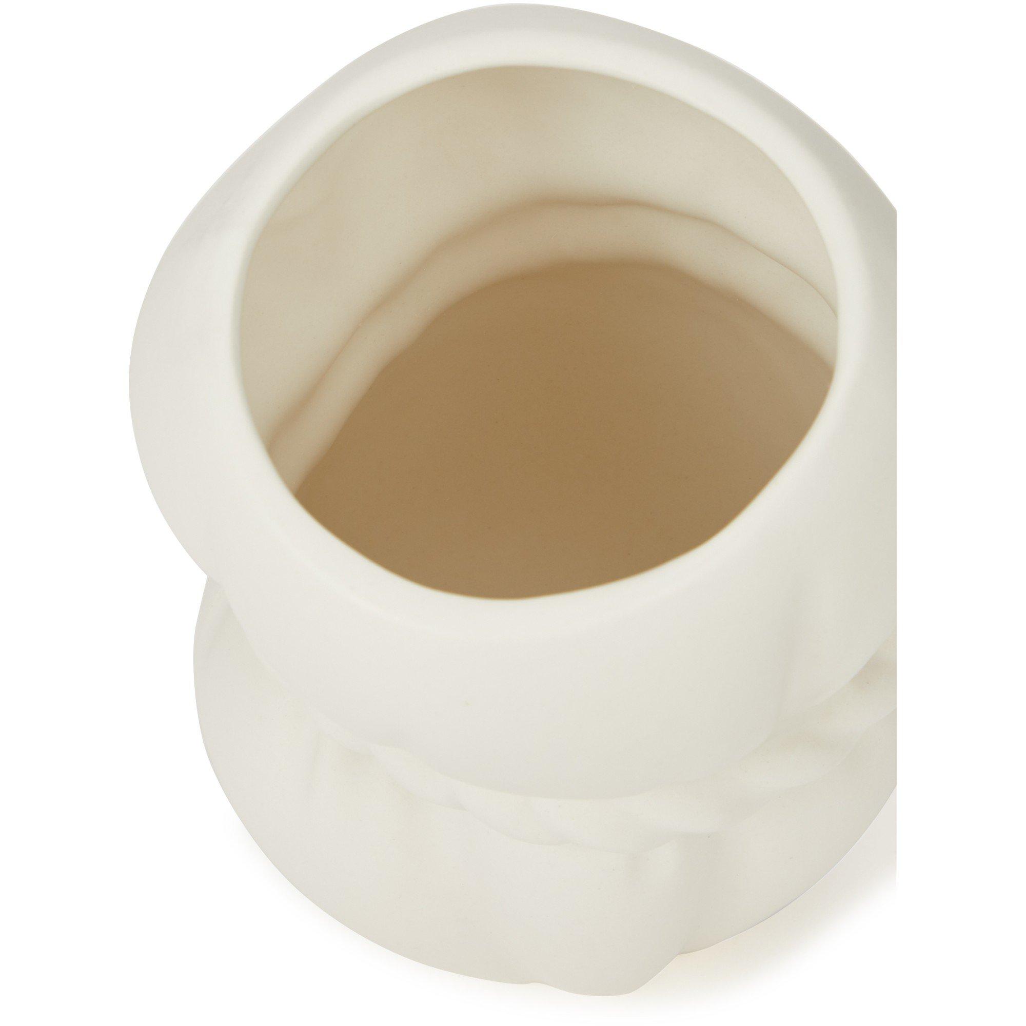 WHITE - Completedworks - CERAMIC SQUEEZE VASE - 3