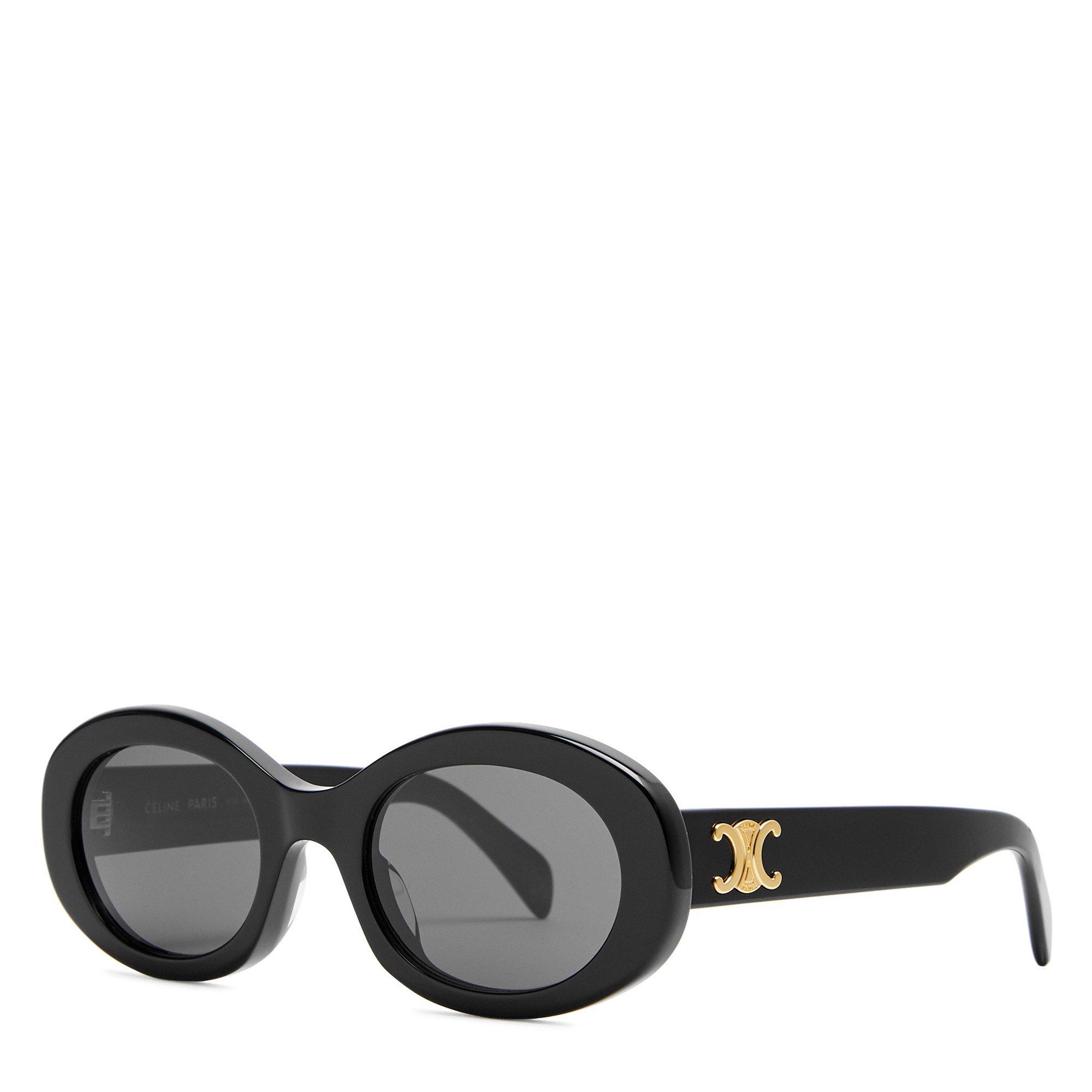 BLACK AND OTHER - Celine - CEL F OVAL ACETATE SG