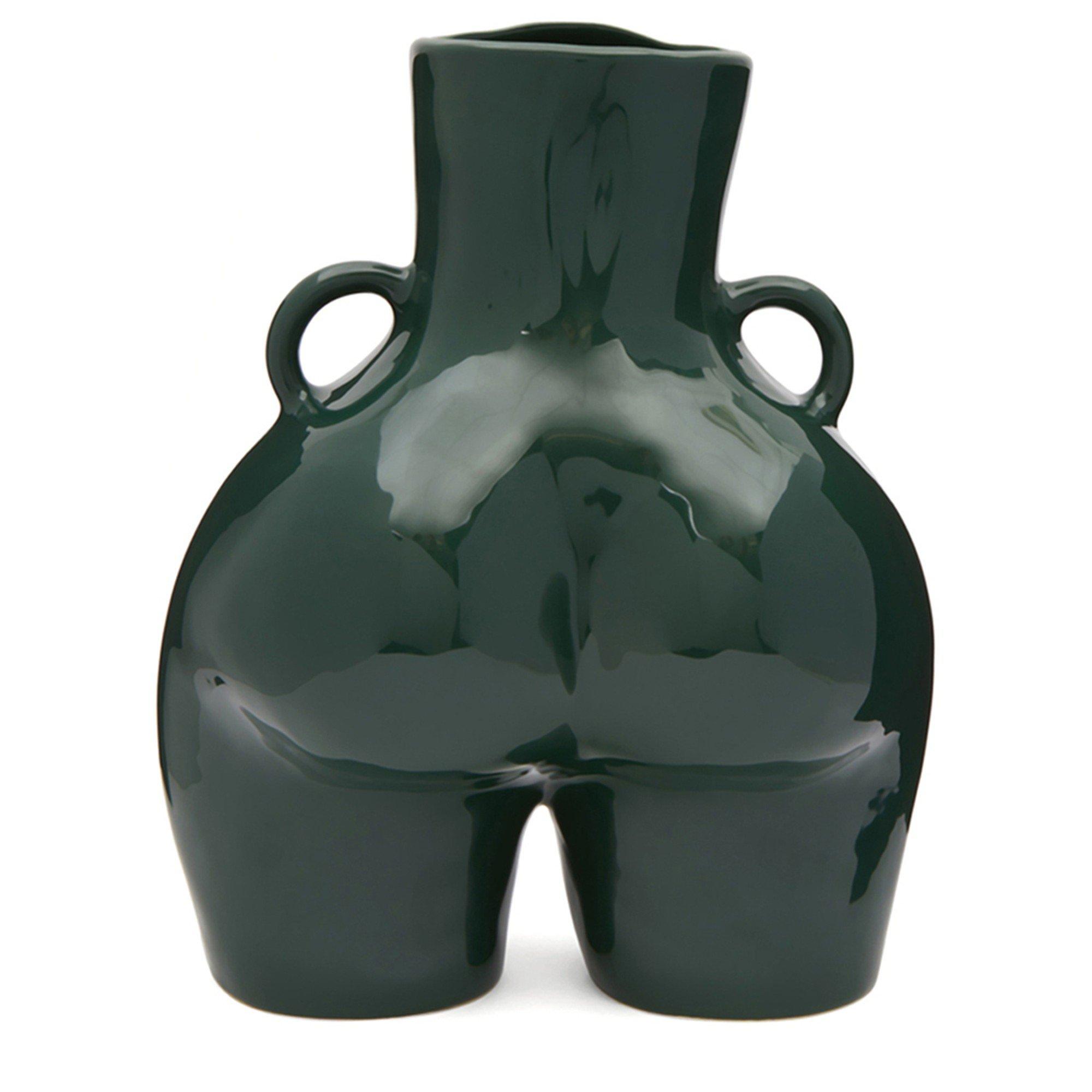 DARK GREEN - Anissa Kermiche - LOVE HANDLES VASE - 2