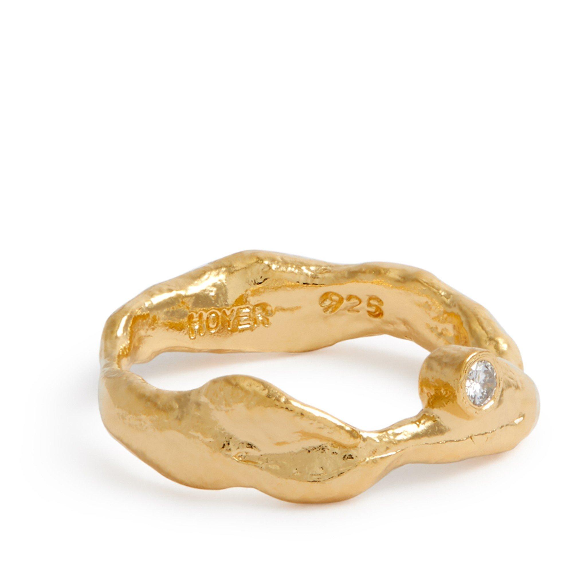 GOLD - Lea Hoyer - ELIN DIAMOND PINKY RING - 4