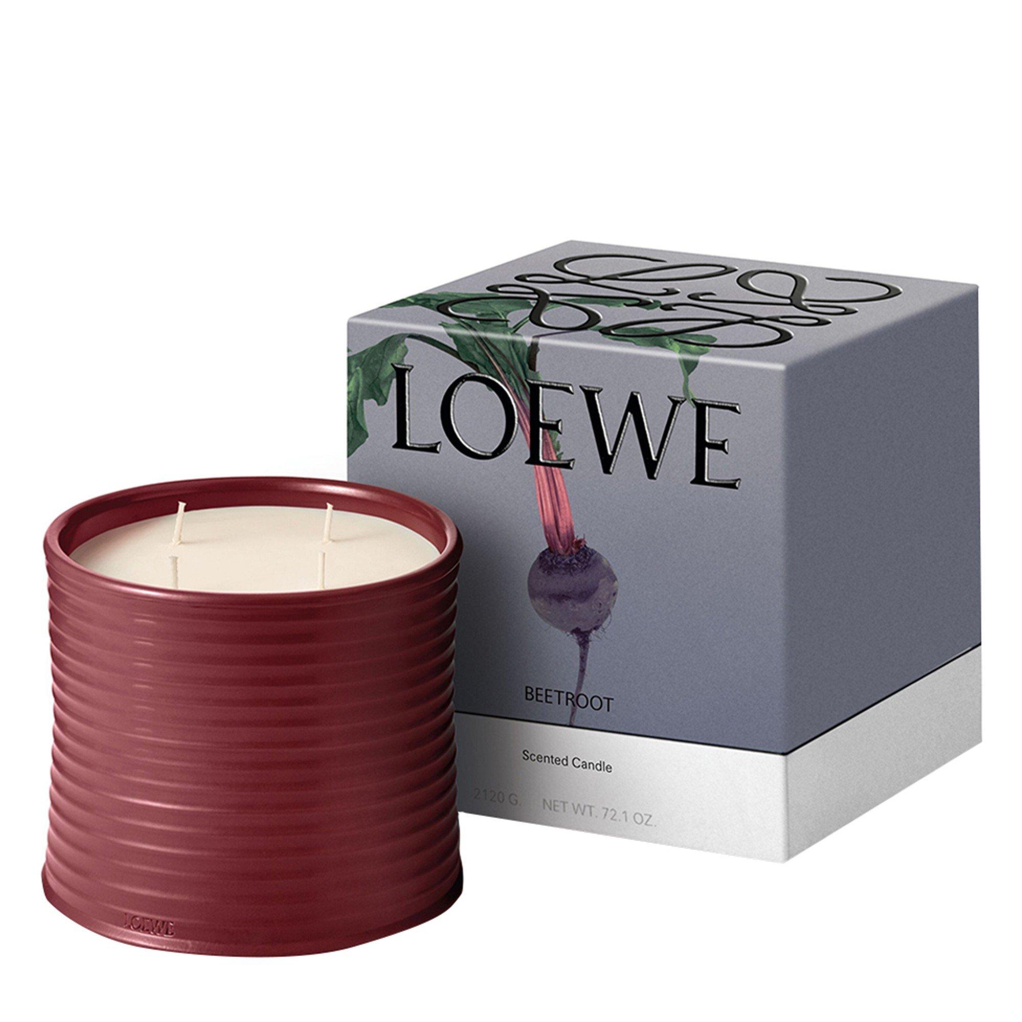 Not Applicable - LOEWE - LARGE BEETROOT CANDLE - 6