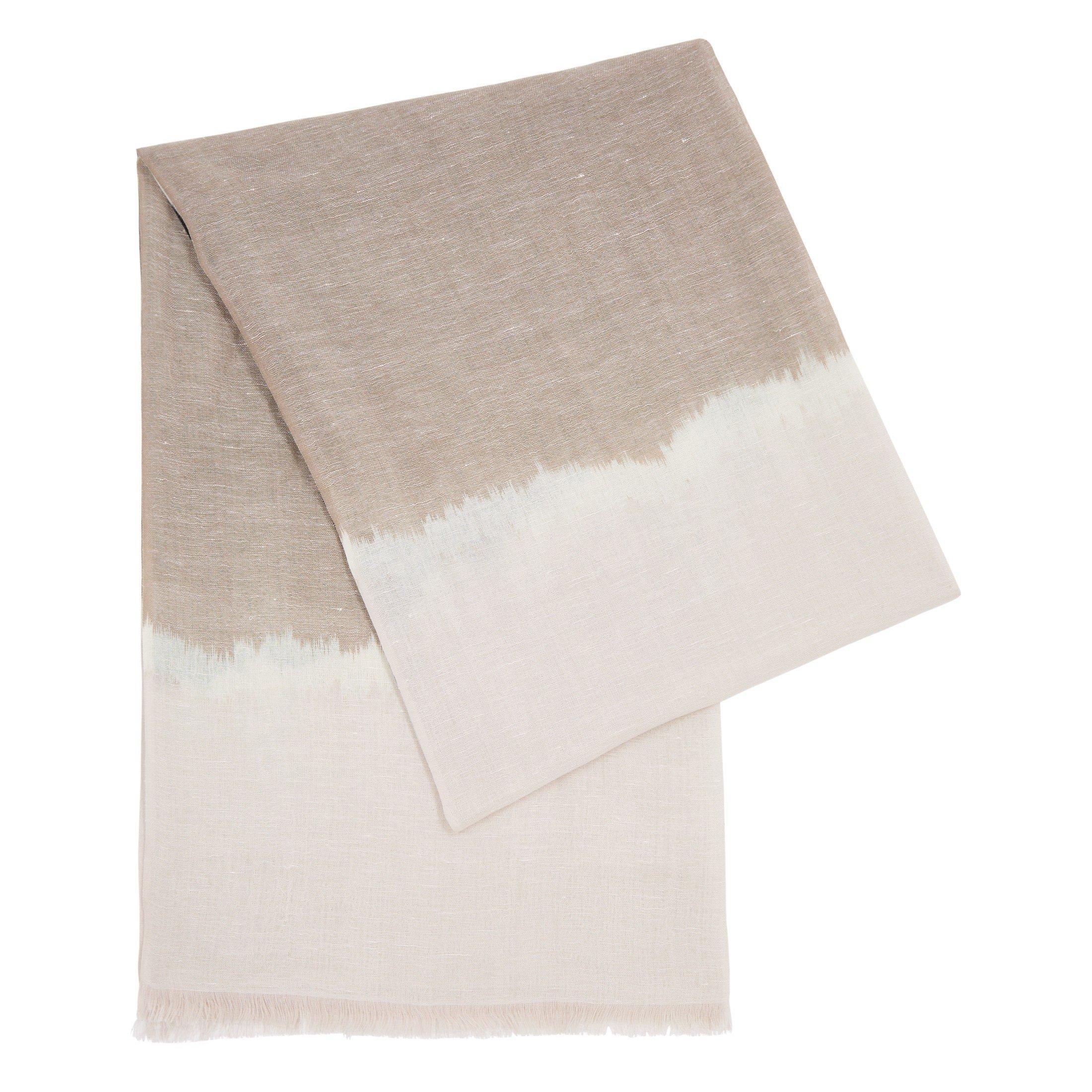 BEIGE AND OTHER - Denis Colomb - SUMMER IKAT STOLE - 1