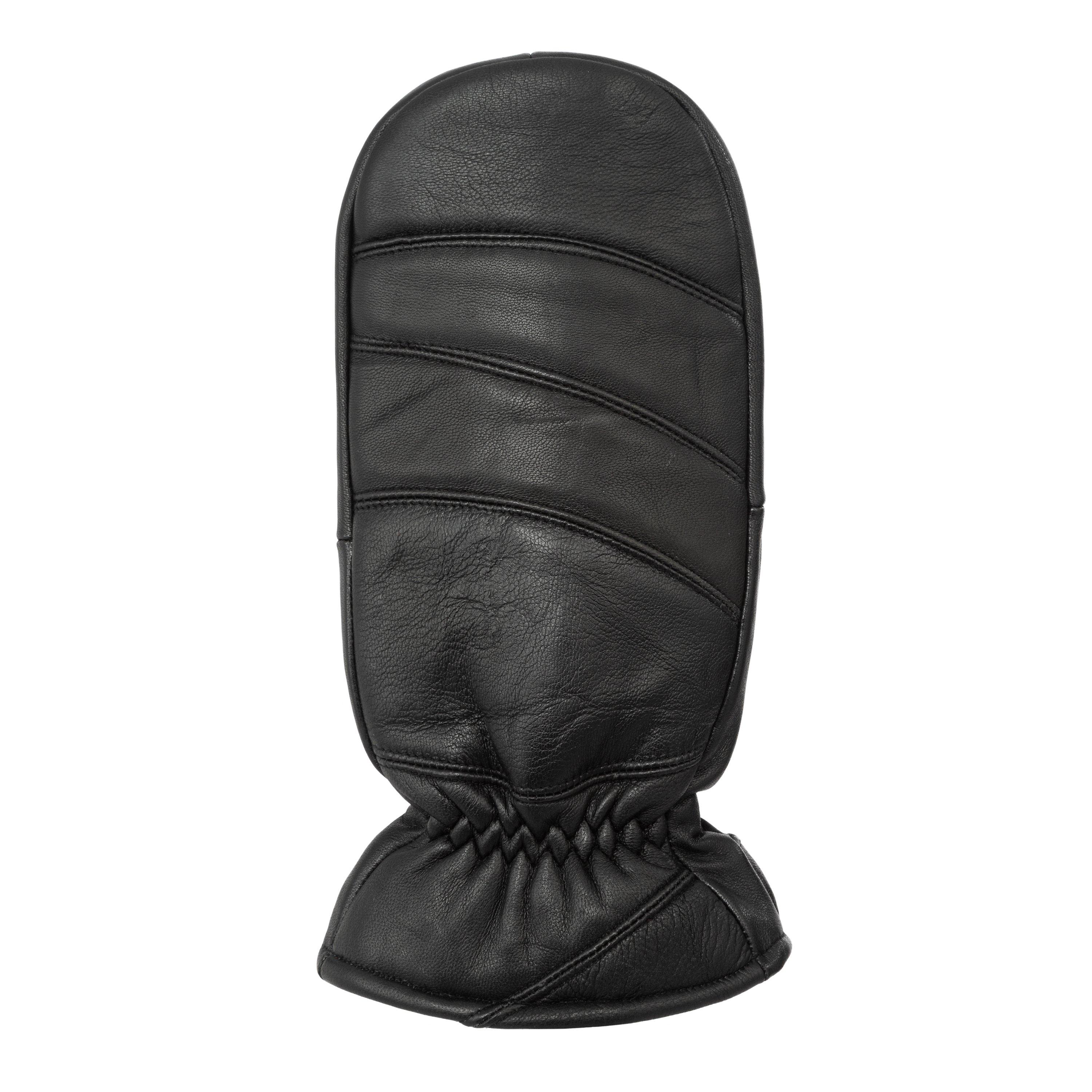 Black - Firetrap - Leather Mitten Sn54 - 2