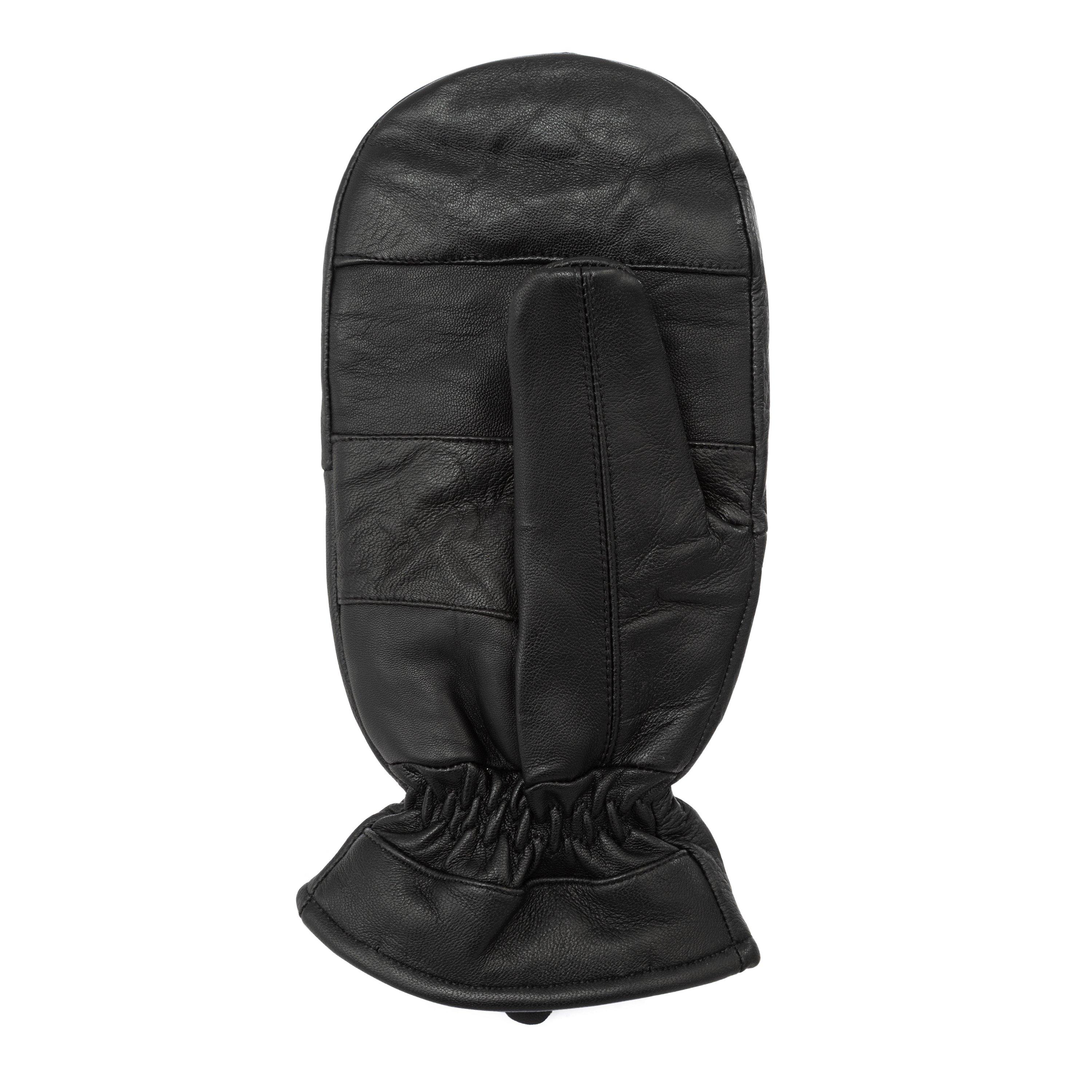 Black - Firetrap - Leather Mitten Sn54 - 3