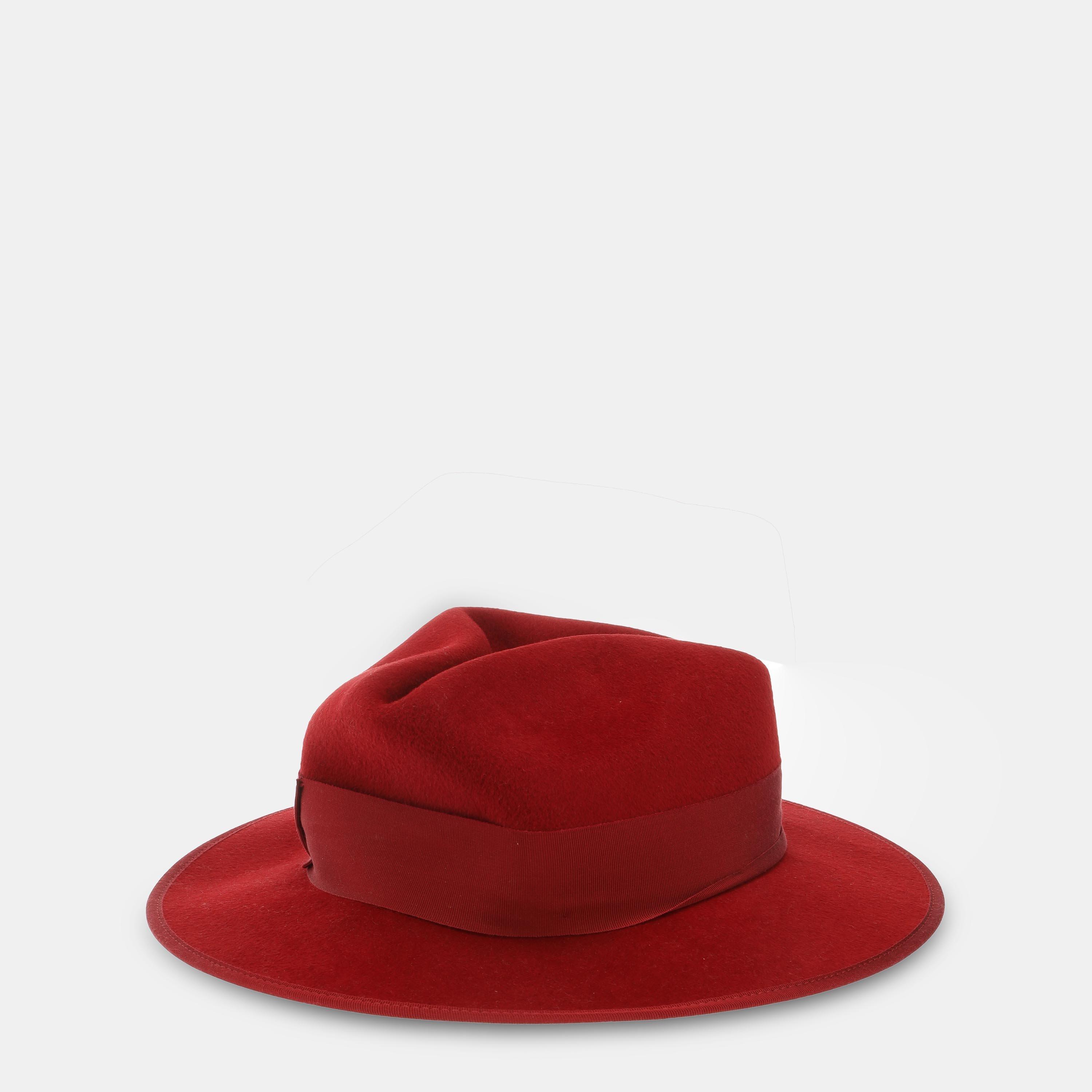 Red/Bl - Gucci - Women's Trilby Hat - 2