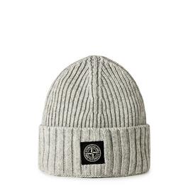 Stone Island Logo Beanie Jn44