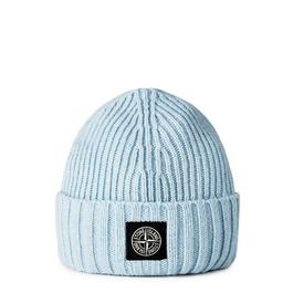 Stone Island Logo Beanie Jn44