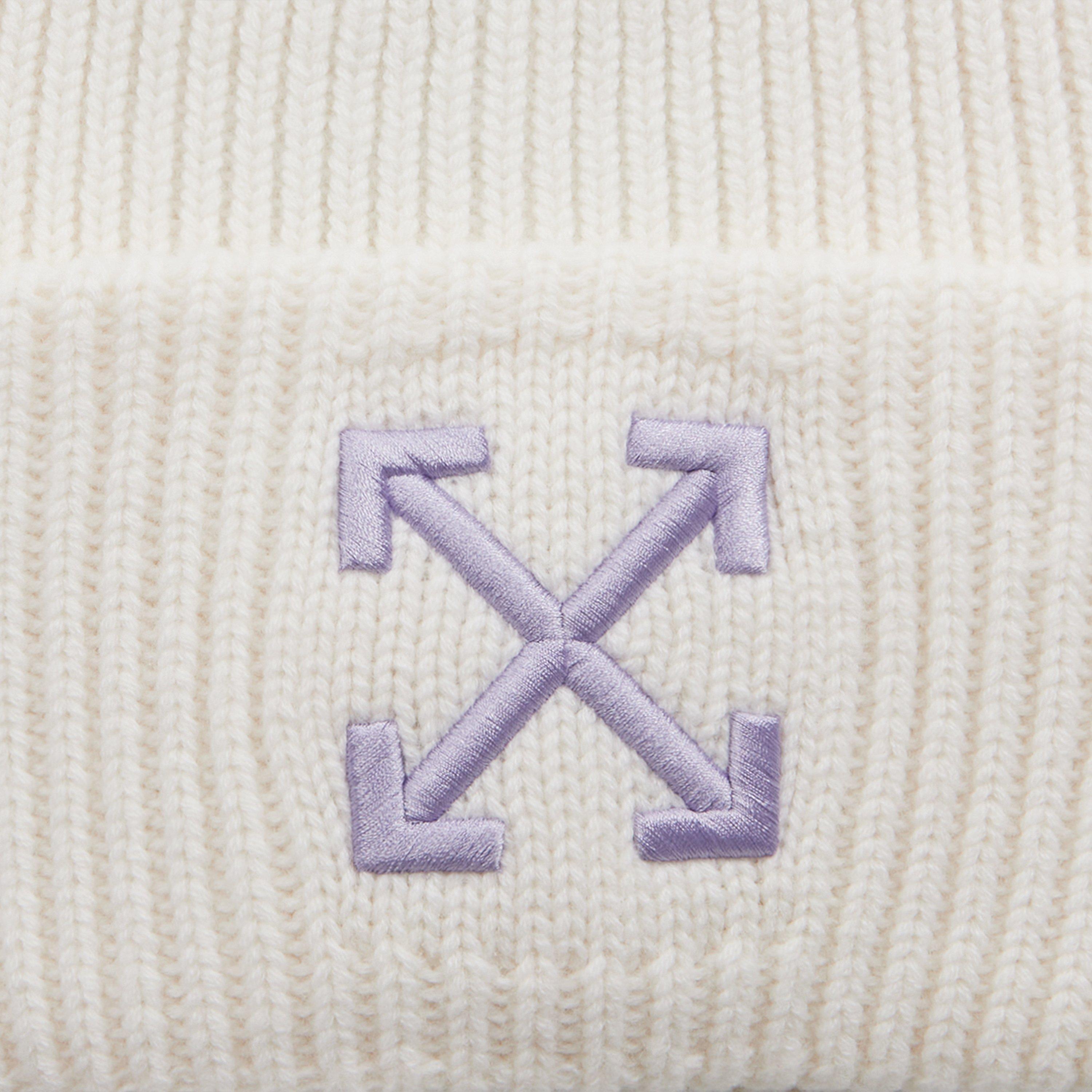 White Lilac - Off White - Women's Arrow Beanie - 2