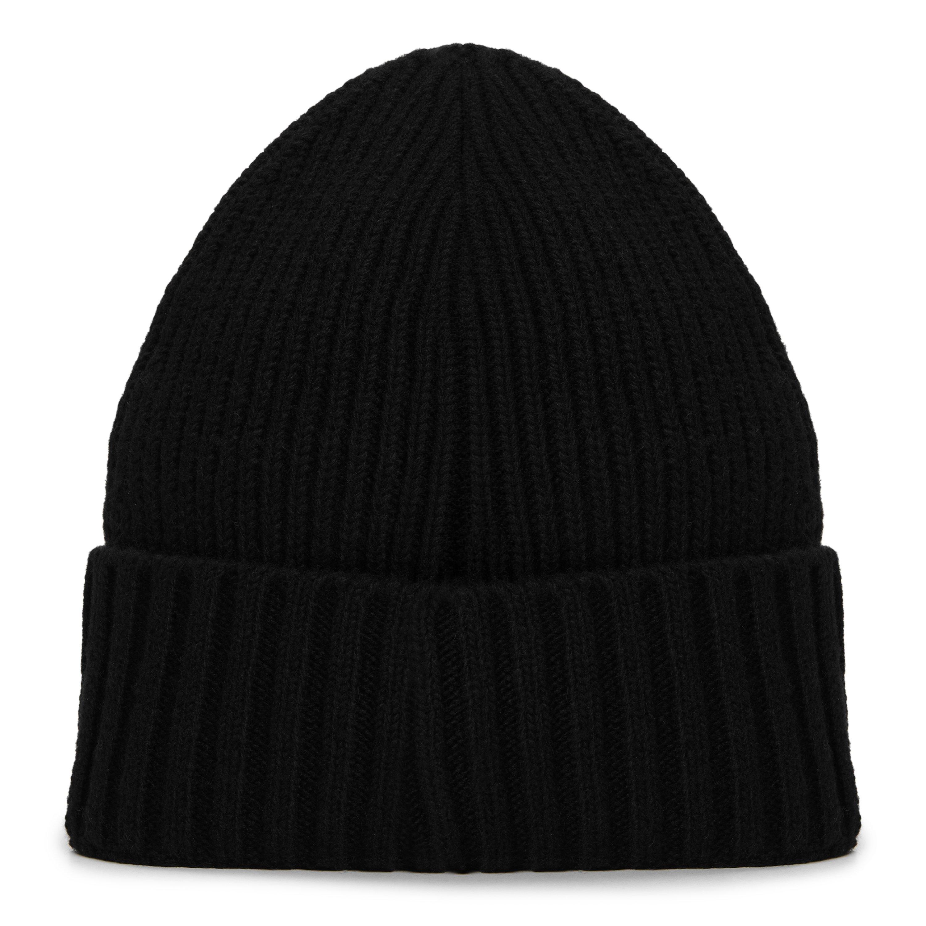 Black V0029 - Stone Island - Stone Beanie Jn64 - 2