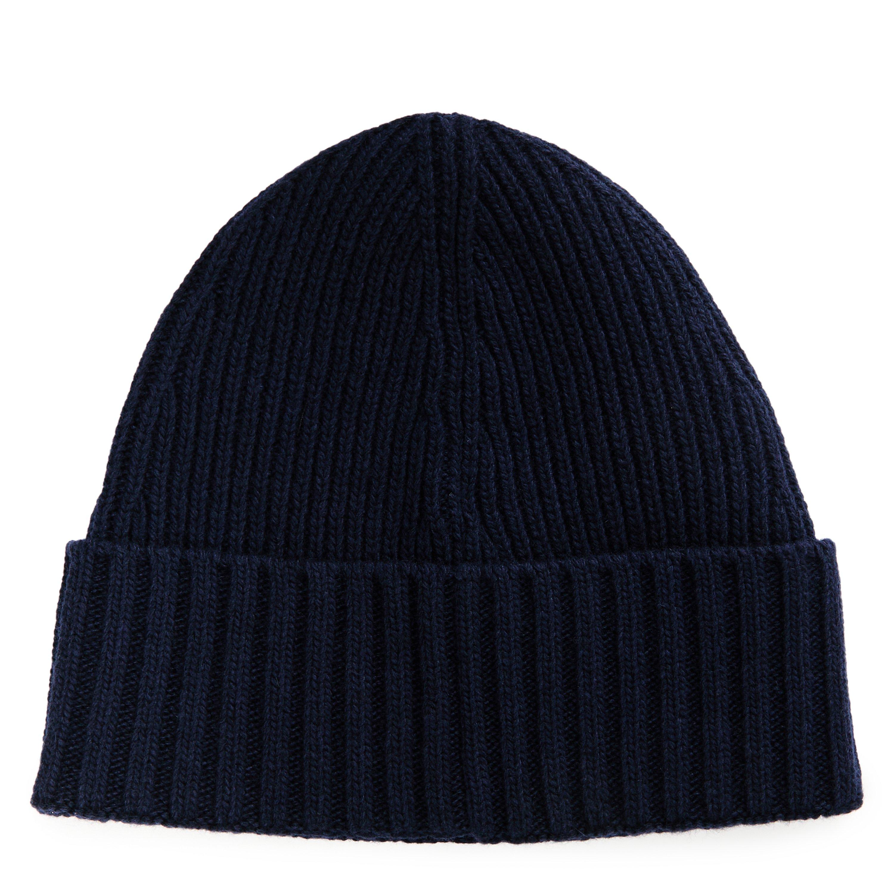 Navy V0020 - Stone Island - Stone Beanie Jn64 - 2