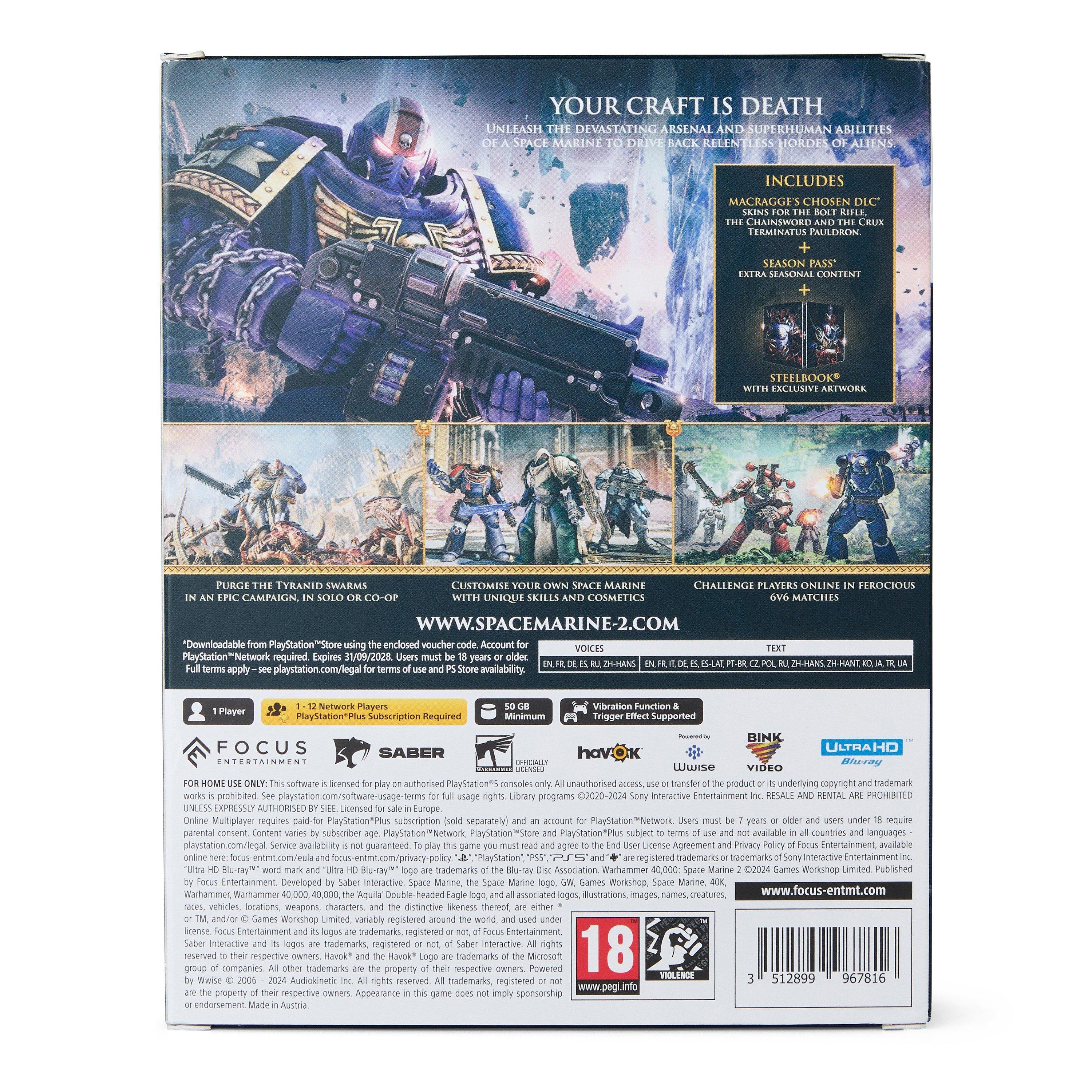 Edición Oro - Focus - Warhammer 40,000 : Space Marine 2 Gold Edition - 2